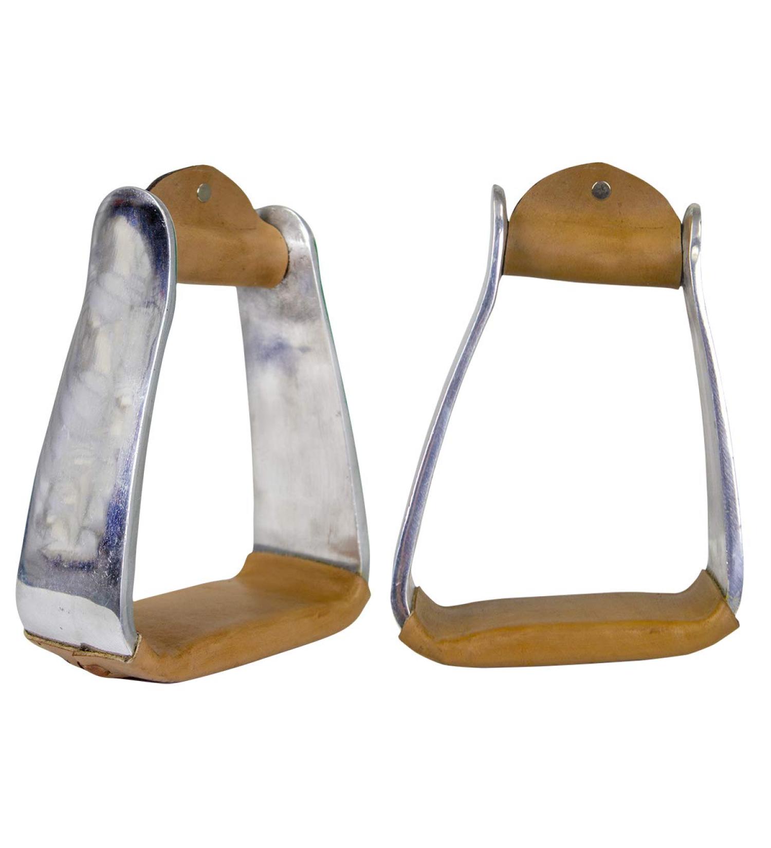 Tahoe Tack Angled Knee Relief Heavyweight Western Stirrups for Adults - Buy Online on GoSupps.com