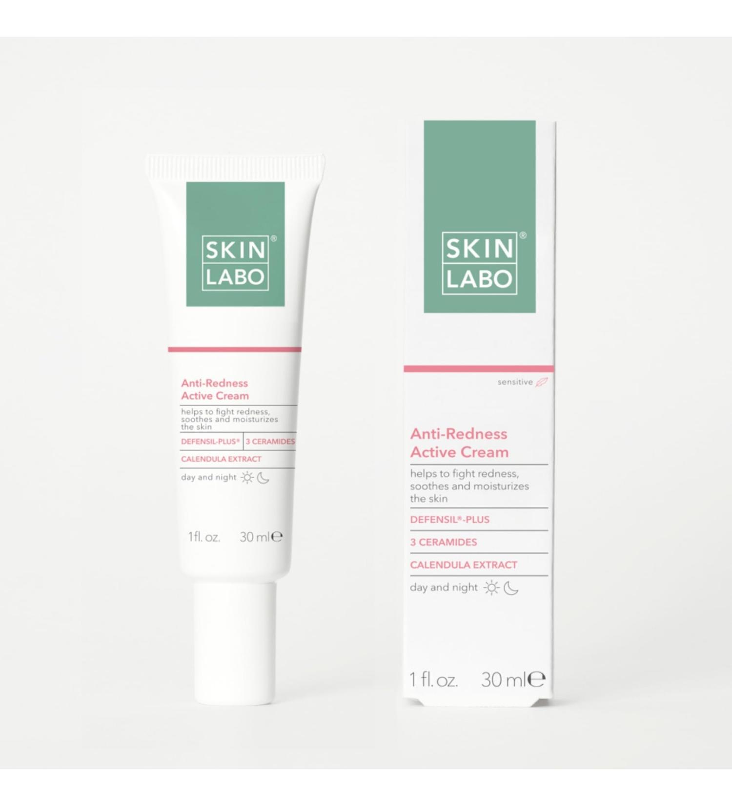 SKIN LABO Active Anti-Redness Cream Soothing Moisturizing with Defensil-Plus & Calendula Extract - 30ml - Buy Online on GoSupps.com