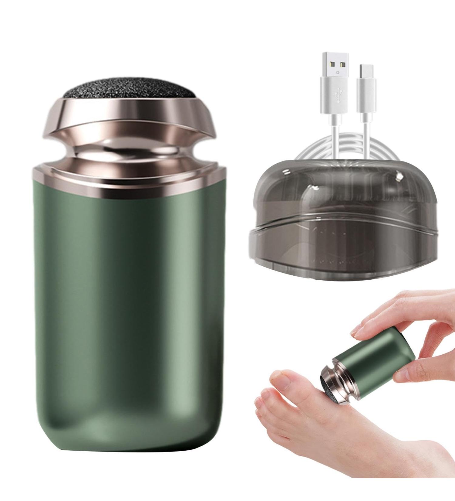 Foot Grinder for Dead Skin Electric Callus Remover Foot Sander - Fully Automatic Foot File Feet Pedicure Tools Powerful Foot Callus Remover Tool for Men Women Green - Buy Online on GoSupps.com