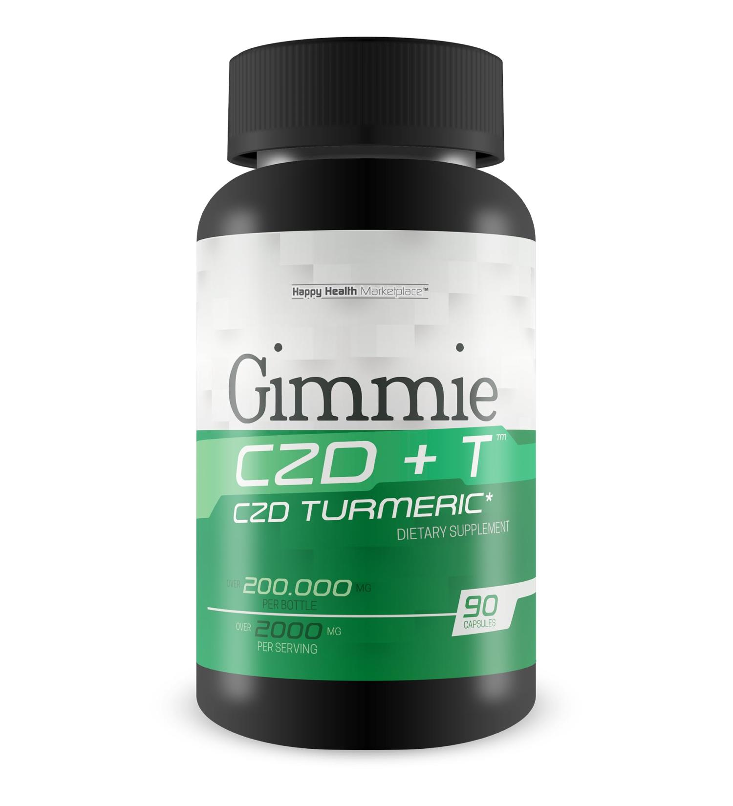 Gimmie CZD + T - Our Best CDZ Supplement Vitamin C D and Zinc Plus Magnesium Turmeric and More - High Potency Immune Support with Vitamin C & D - Our Best Immune Pills Nature Vitamin D Zinc C Best - Buy Online on GoSupps.com