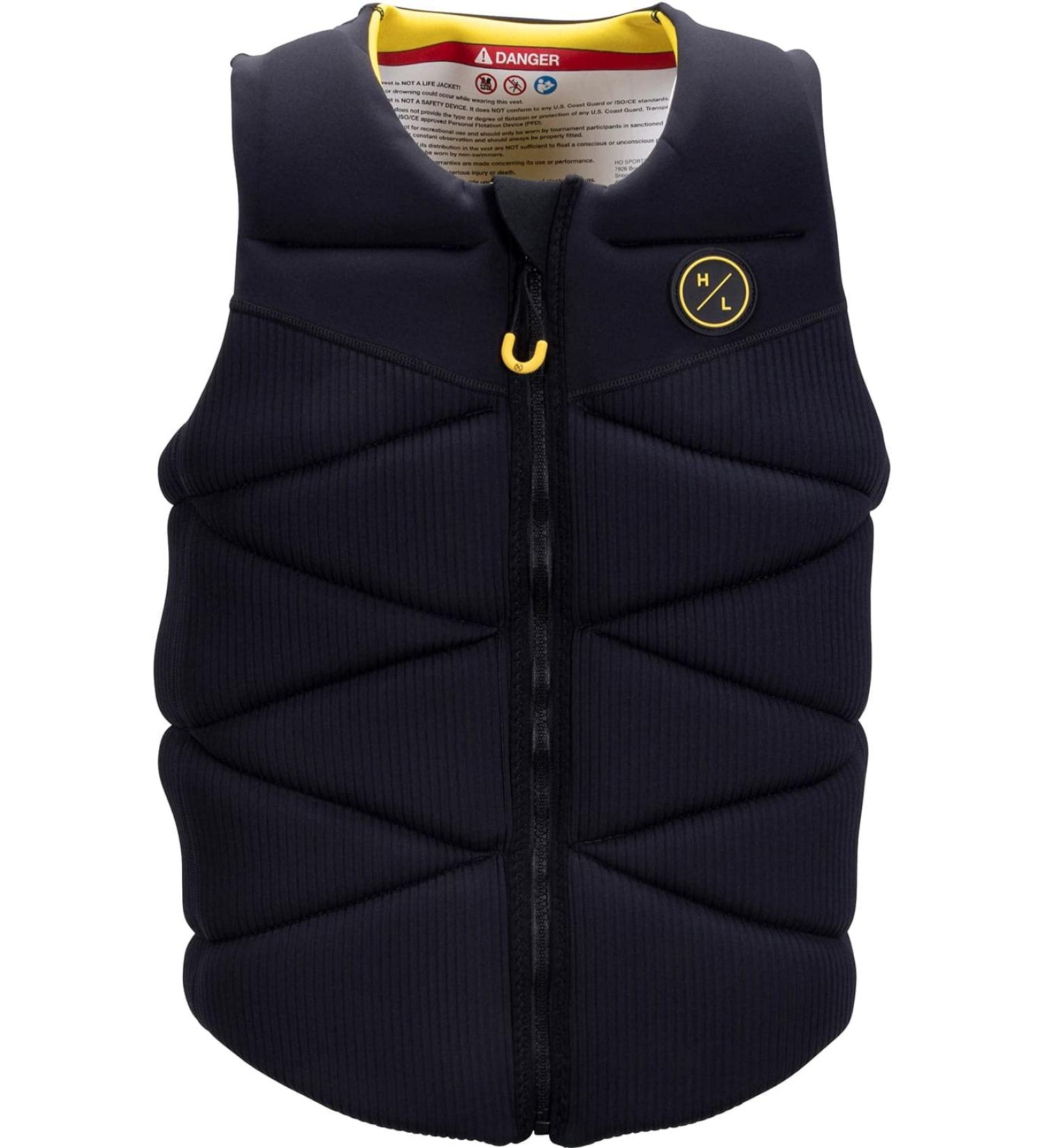 Hyperlite Riot NCGA Mens Wakeboard Vest Black/Yellow XLarge
