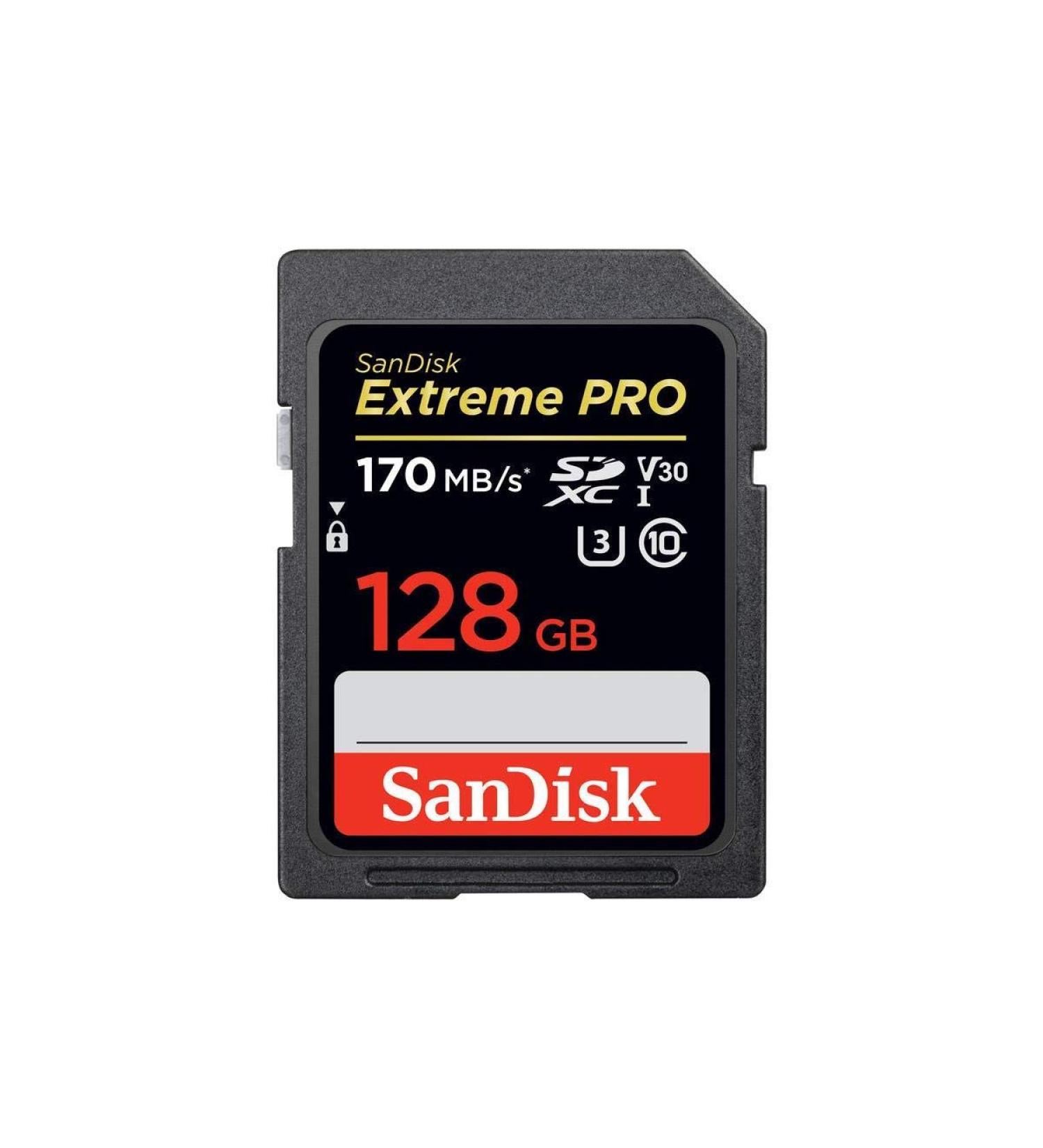 SanDisk 128GB Extreme PRO UHS-I SDXC Memory Card - SDSDXXY-128G-ANCIN - Buy Online on GoSupps.com