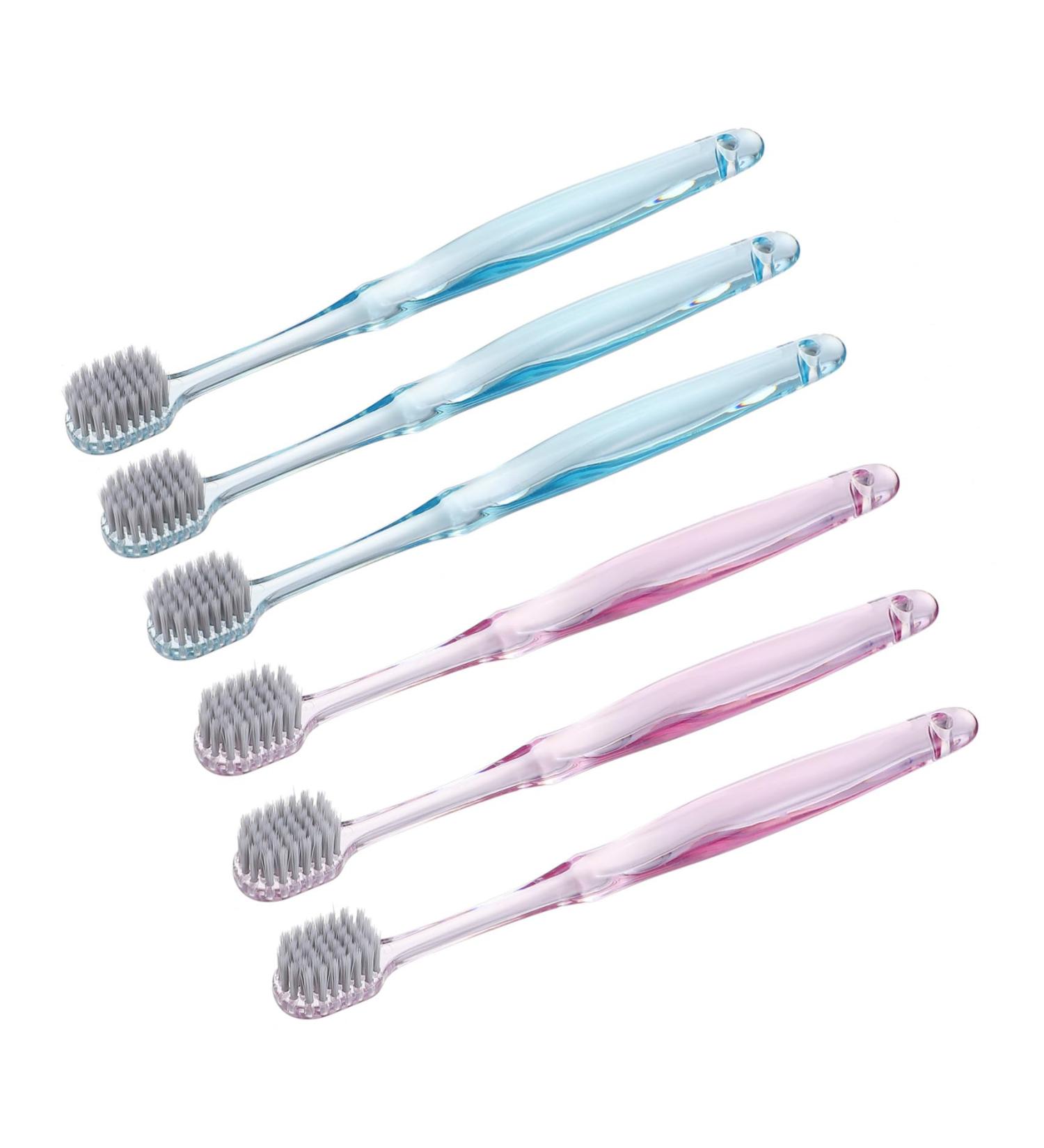 6th Crystal Clear Children's Toothbrush - Travel-Friendly Coal Toothbrush | Classic Design for Oral Care Lovers - Buy Online on GoSupps.com