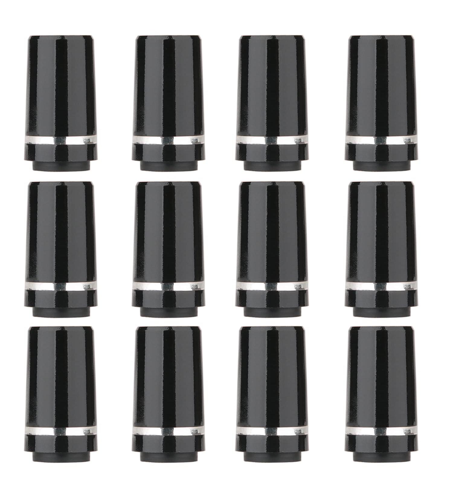 12pcs/Pack Custom Black Tip Golf Ferrules for Taper Tip Iron Wedge - Lower Ring - Buy Online on GoSupps.com