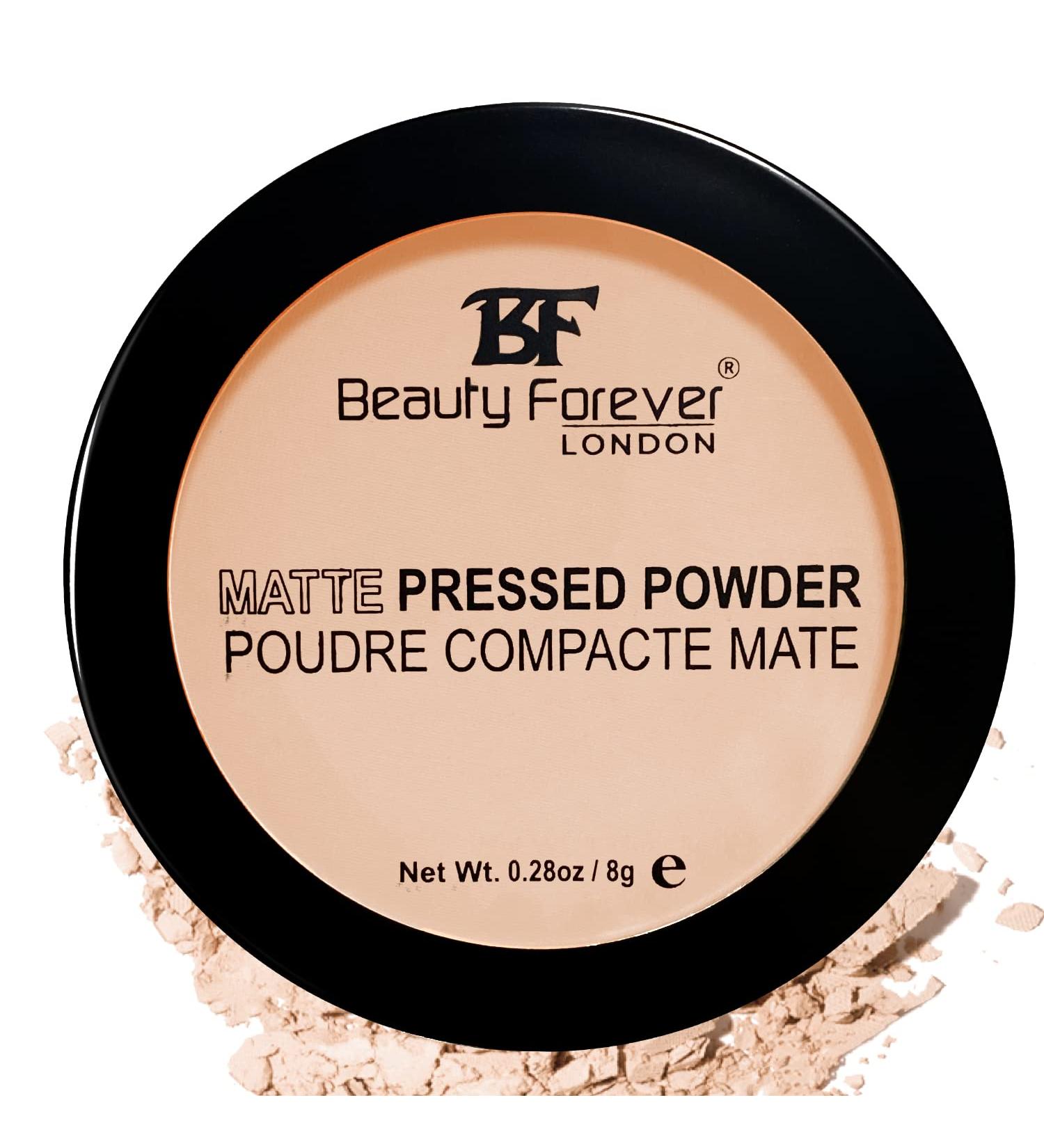 Beauty Forever Matte Pressed Powder 8g - Oil Free & Lightweight (03A Silky Beige) - Buy Online on GoSupps.com