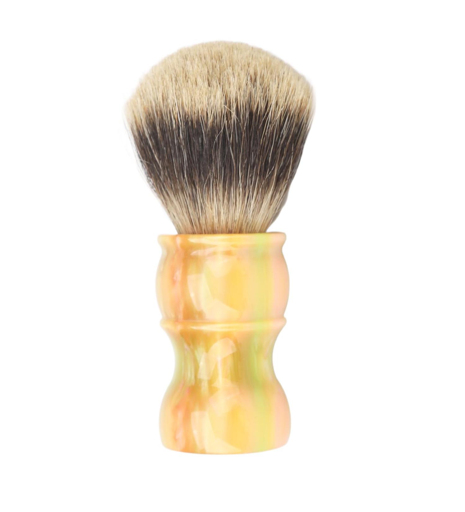 Handmade Synthetic Razor Brush | Men's Shaving Beard & Hairdresser Brush for Salon & Home Use - Buy Online on GoSupps.com