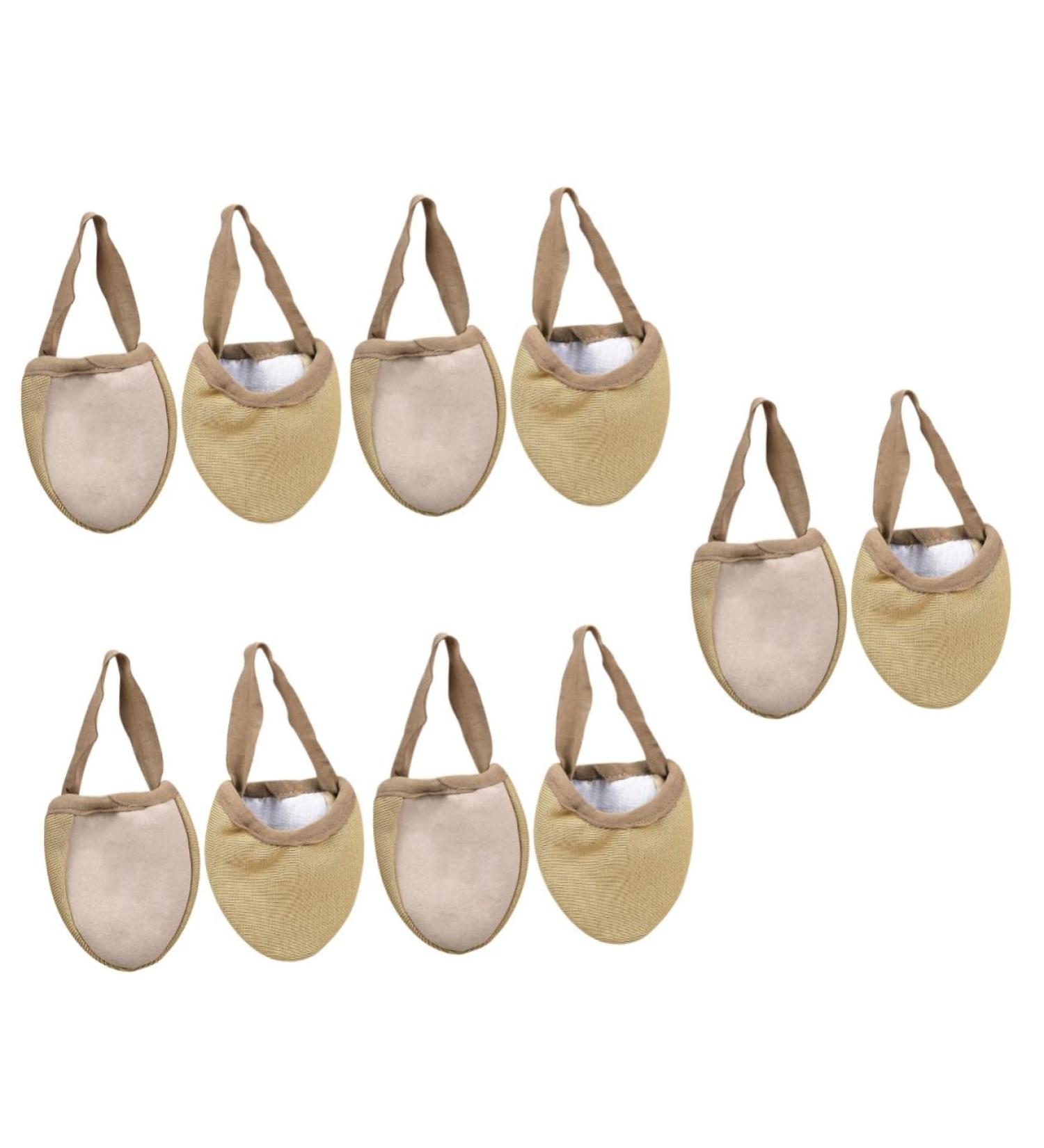 NOLITOY 5 Pairs Half Palm Toe Sleeve - Invisible Foot Socks & Metatarsal Pads for Women | Comfortable Forefoot Toe Cushions & High Heel Accessories - Buy Online on GoSupps.com