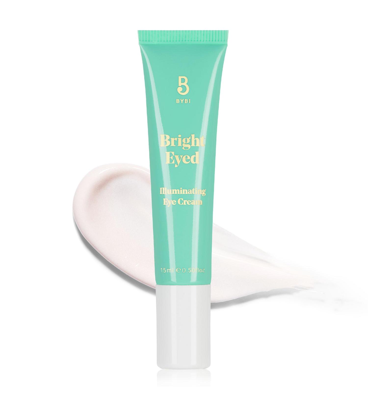 BYBI Beauty Bright Eyed Vegan Eye Cream - Anti-Aging & Hydrating Eye Cream - Reduce Dark Circles & Puffiness - Hyaluronic Acid Arnica & Green Algae - 15ml Eye Cream (15ml) - Buy Online on GoSupps.com