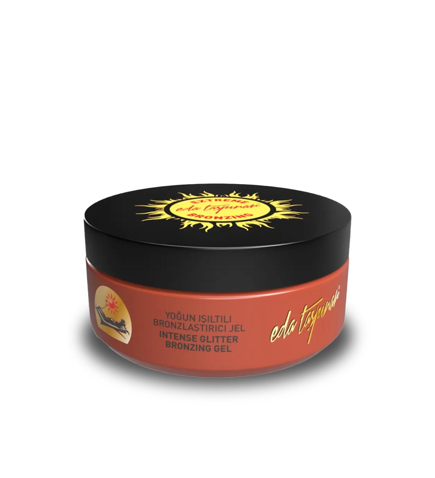 Eda Taspinar Intense Glitter Bronzing Gel - 6.8 fl oz | Tanning & Moisturizing | International Shipping Available - Buy Online on GoSupps.com
