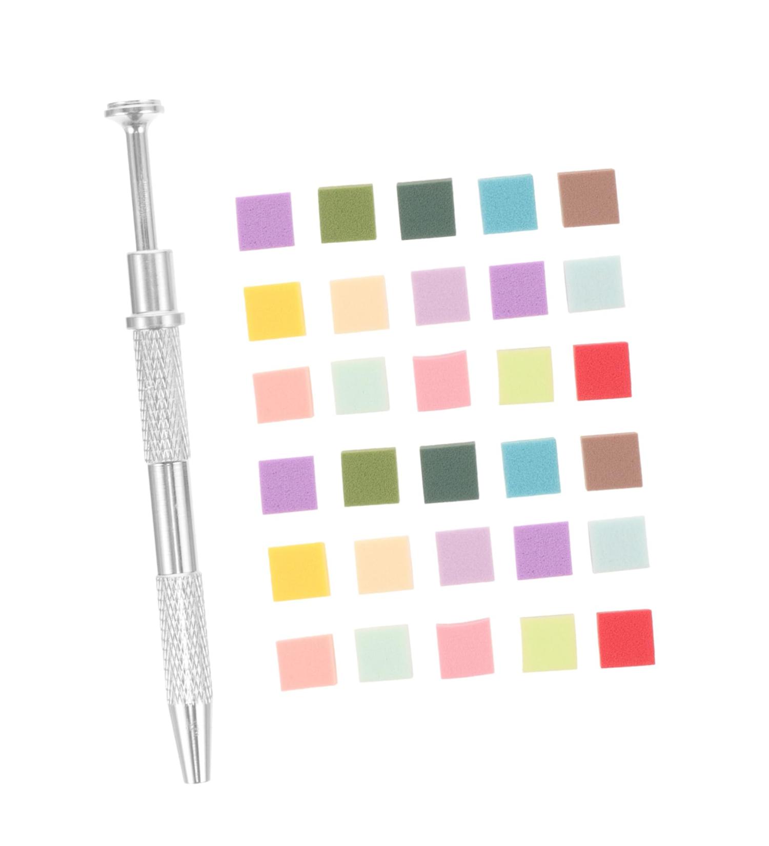 DOITOOL 1 Set Manicure Tools Gradient Nails Soft Square Manicure Sponge Polish Transfer Nail Art Nail Art Tools Blush 4-prongs Pick-up Tool for Nail Sponge Mini Grabber - Buy Online on GoSupps.com