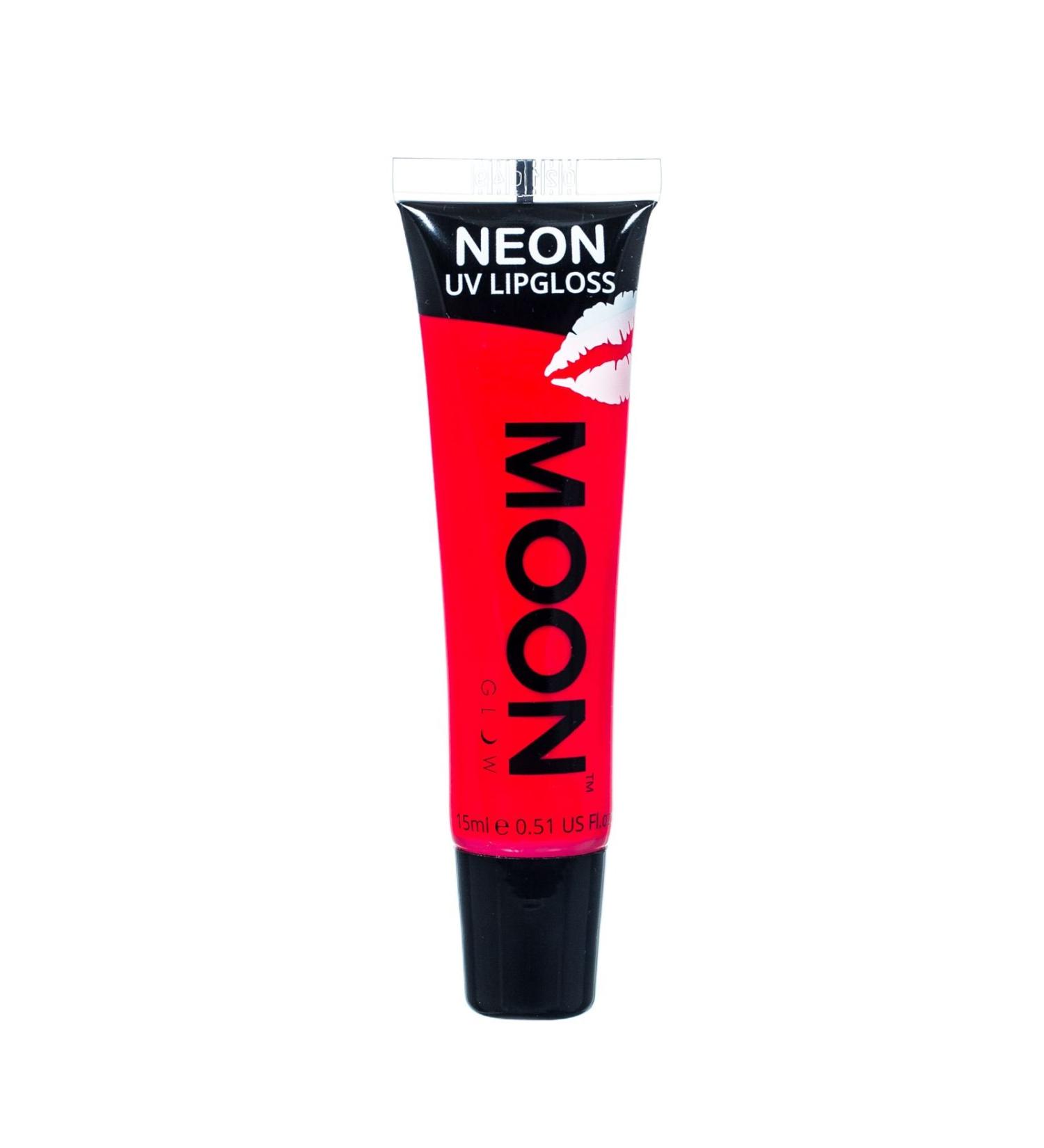 Moon Glow Neon UV Lipstick - Perfumed & UV Reactive Red Strawberry | 15ml (1 Pack) - Buy Internationally! - Buy Online on GoSupps.com