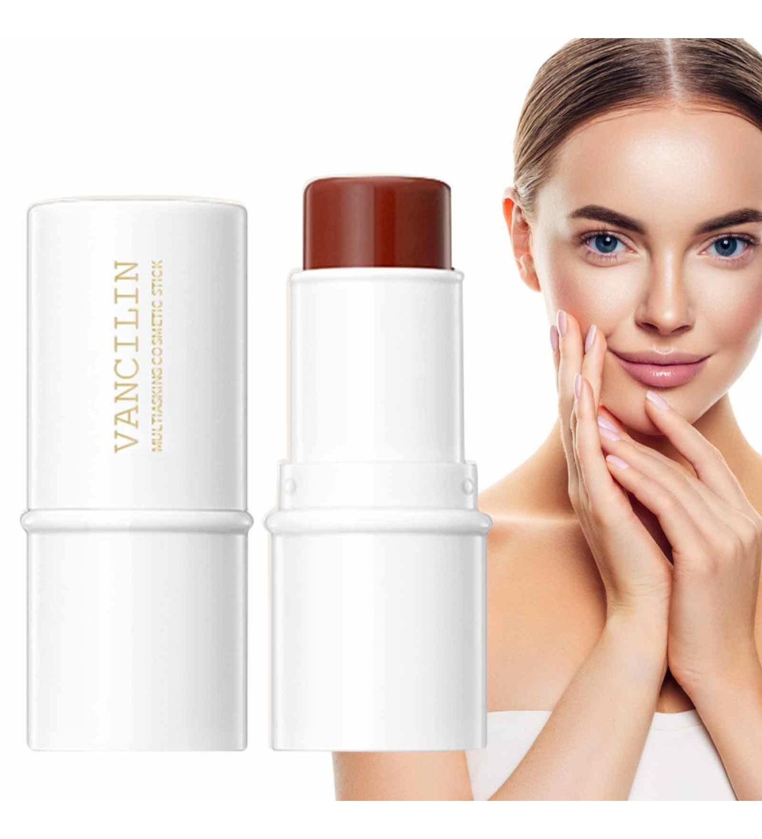 Multi Stick Waterproof Creamy Stick Blush Makeup Creamy Texture Highlighting Shade Makeup for 05# Coral Red - Buy Online on GoSupps.com