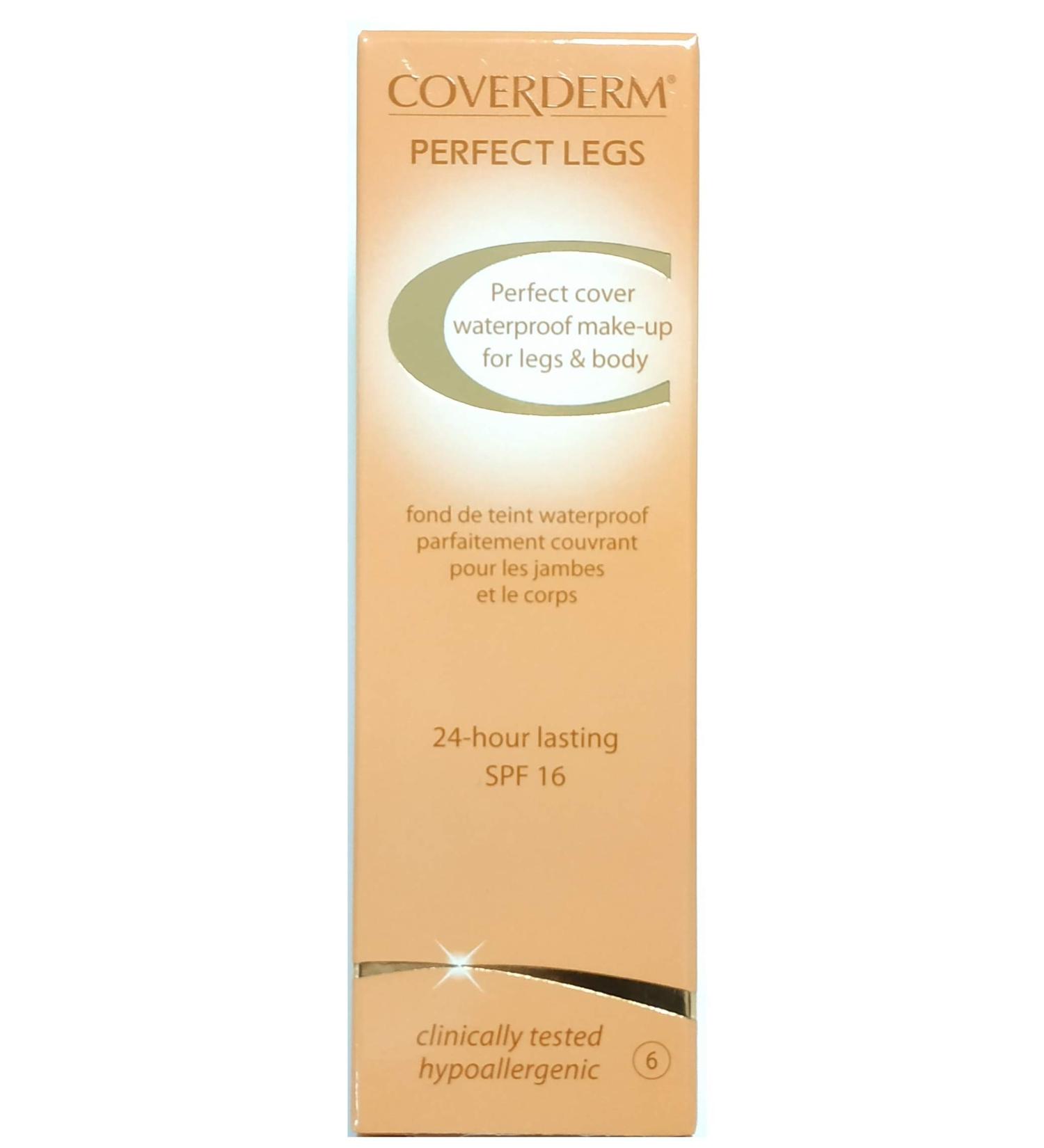 Coverderm Perfect Body and Legs Makeup  Found 6  1.69 Ounce
