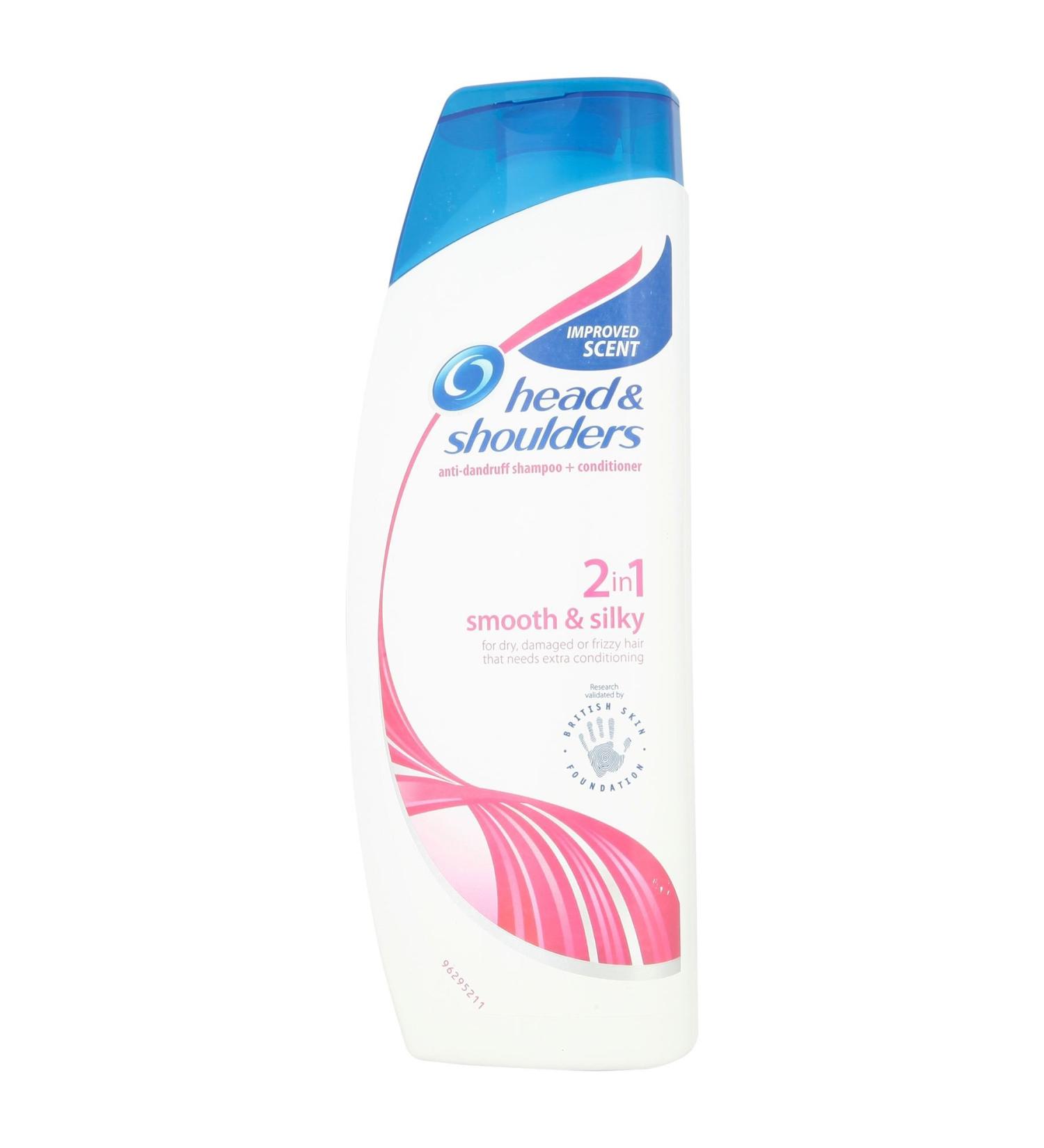 6 X Head & Shoulders Smooth & Silky 2 in1 450ml