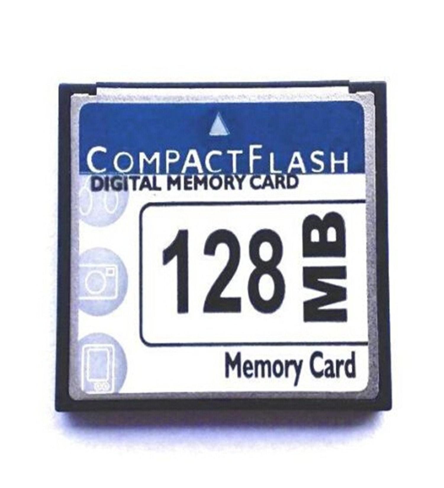 128MB CF (Compact Flash) Card SDCFB-128 or SDCFJ-128 (CAV) Compact Flash Memory Card