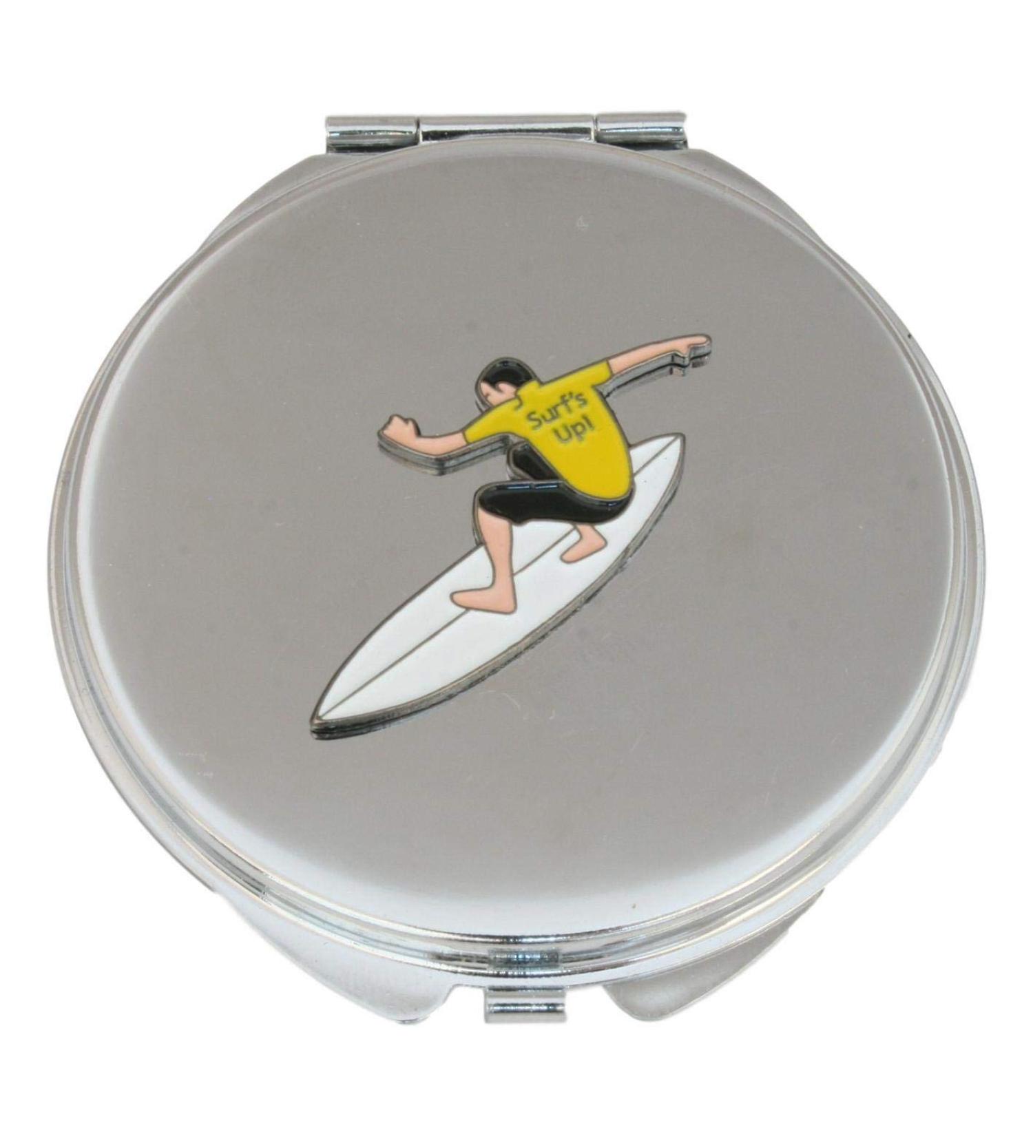 Surfer Compact Mirror Handbag Gift With Free Engraving 547 - Buy Online on GoSupps.com