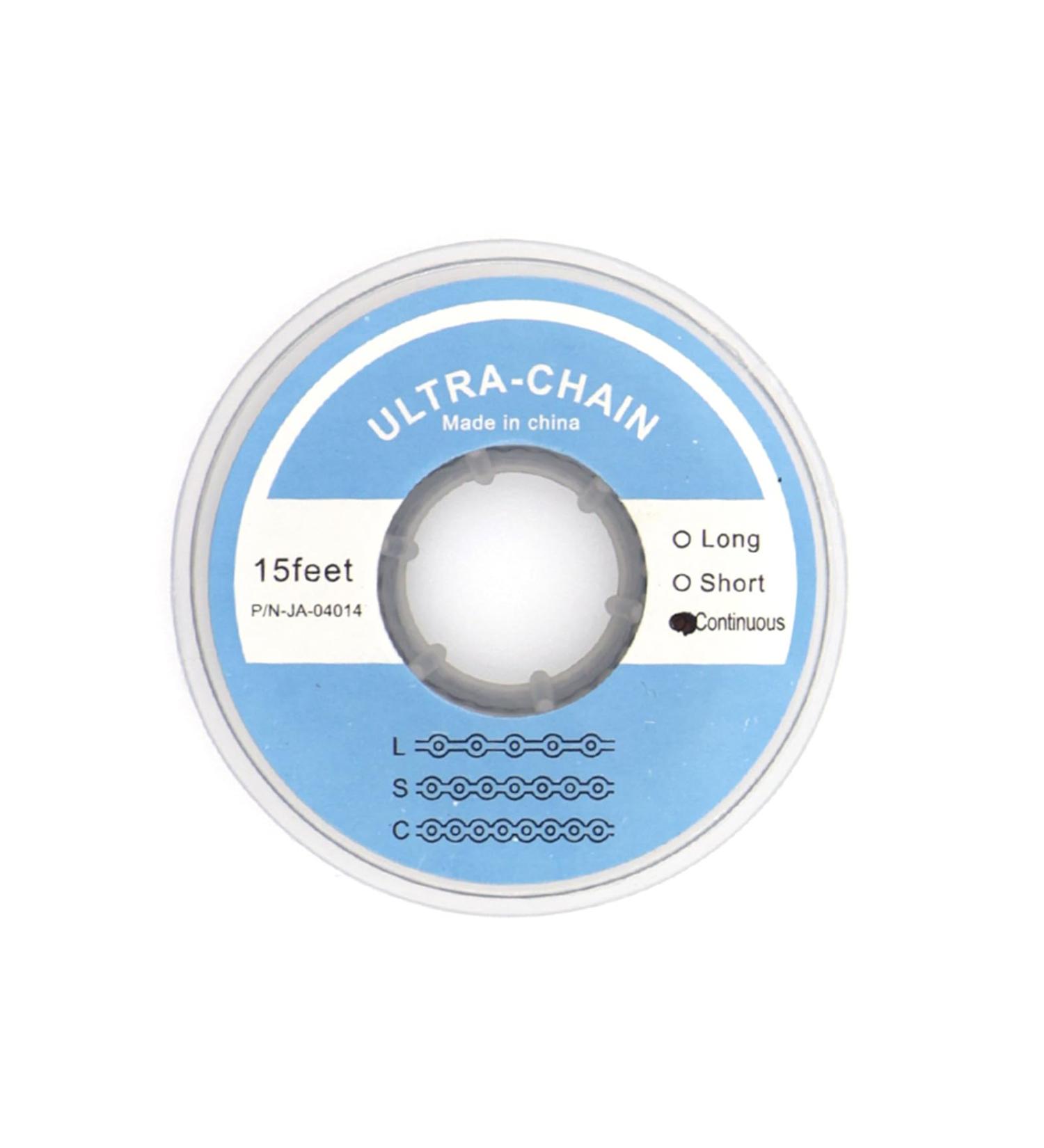 15Feet Dental Orthodontic Elastic Rubber Power Chains - Closed Black Braces Bands for Optimal Teeth Alignment - Buy Online on GoSupps.com
