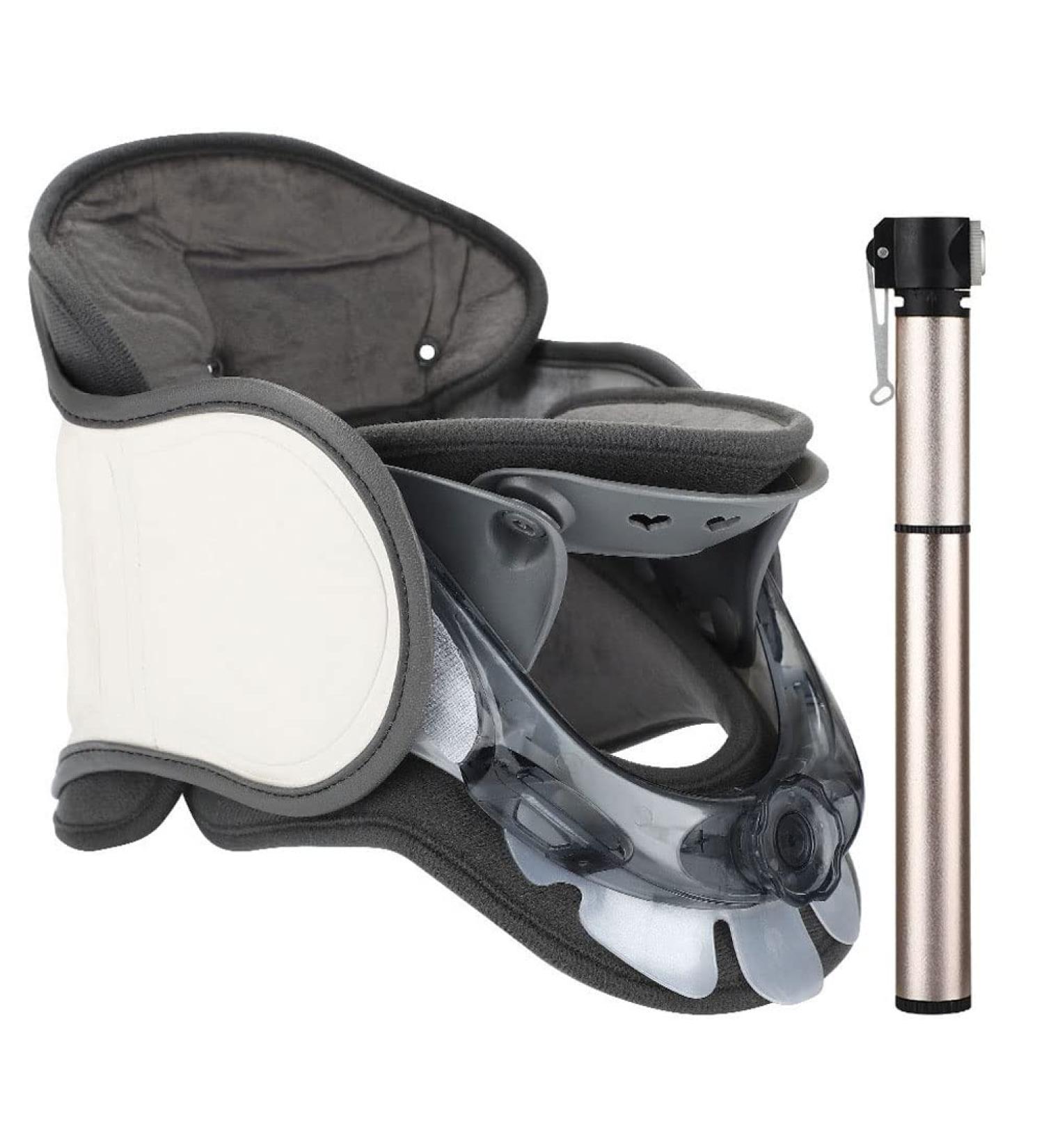 Inflatable Cervical Neck Traction Adjustable Cervical Traction Device Neck Stretcher Collar Stretching Correction Therapy Health Care Correction - Buy Online on GoSupps.com