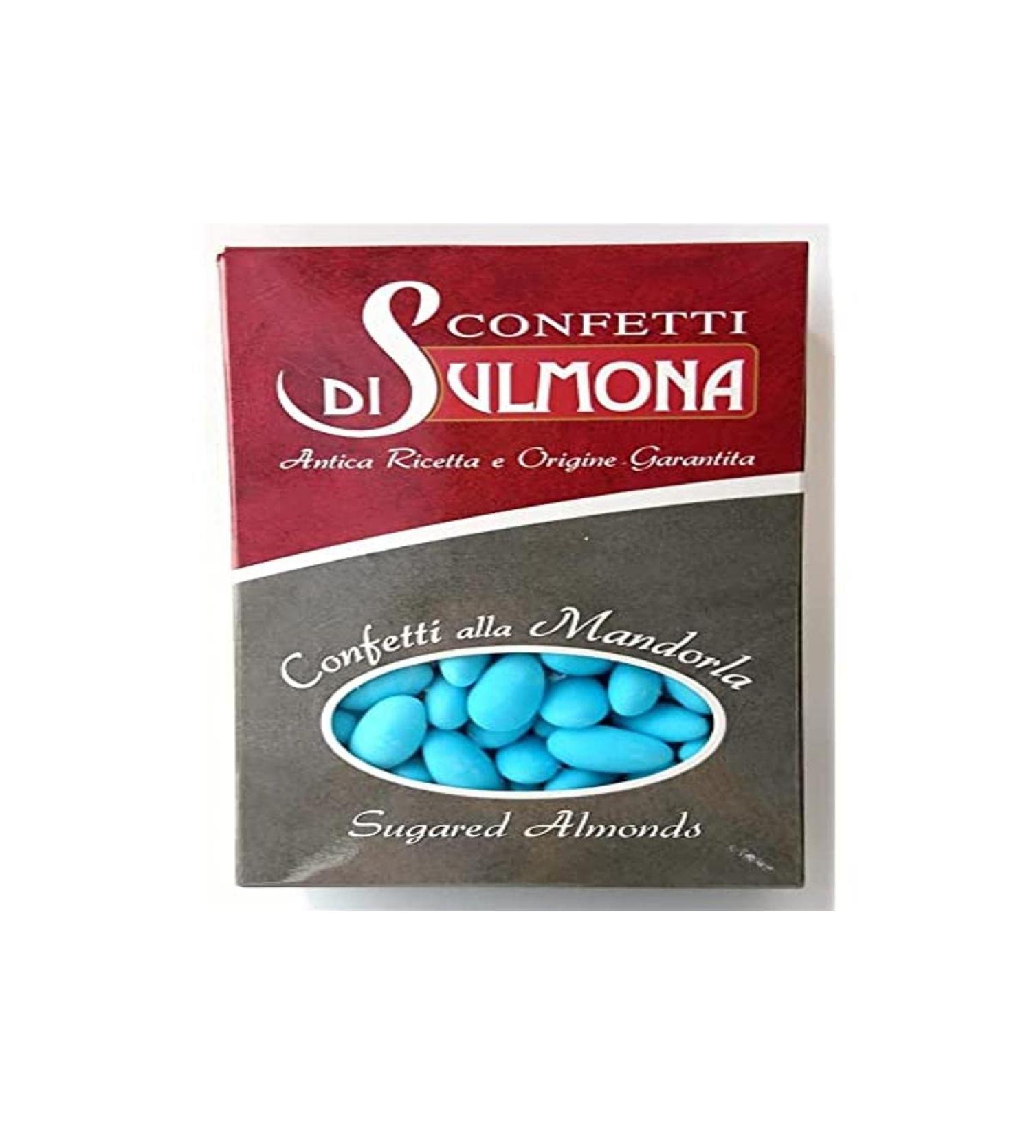 Sulmona Dragees - Classic with Almonds, Blue - 1000g