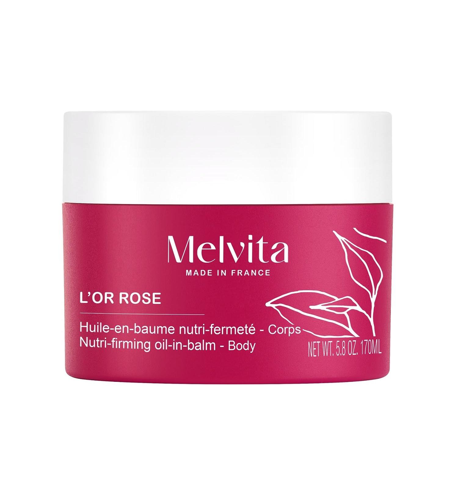 Melvita Firming Balm roze roze firming body treatment in slimming 99 natural certified organic no silhouette in vermindert cellulite jar 170 ml - Buy Online on GoSupps.com