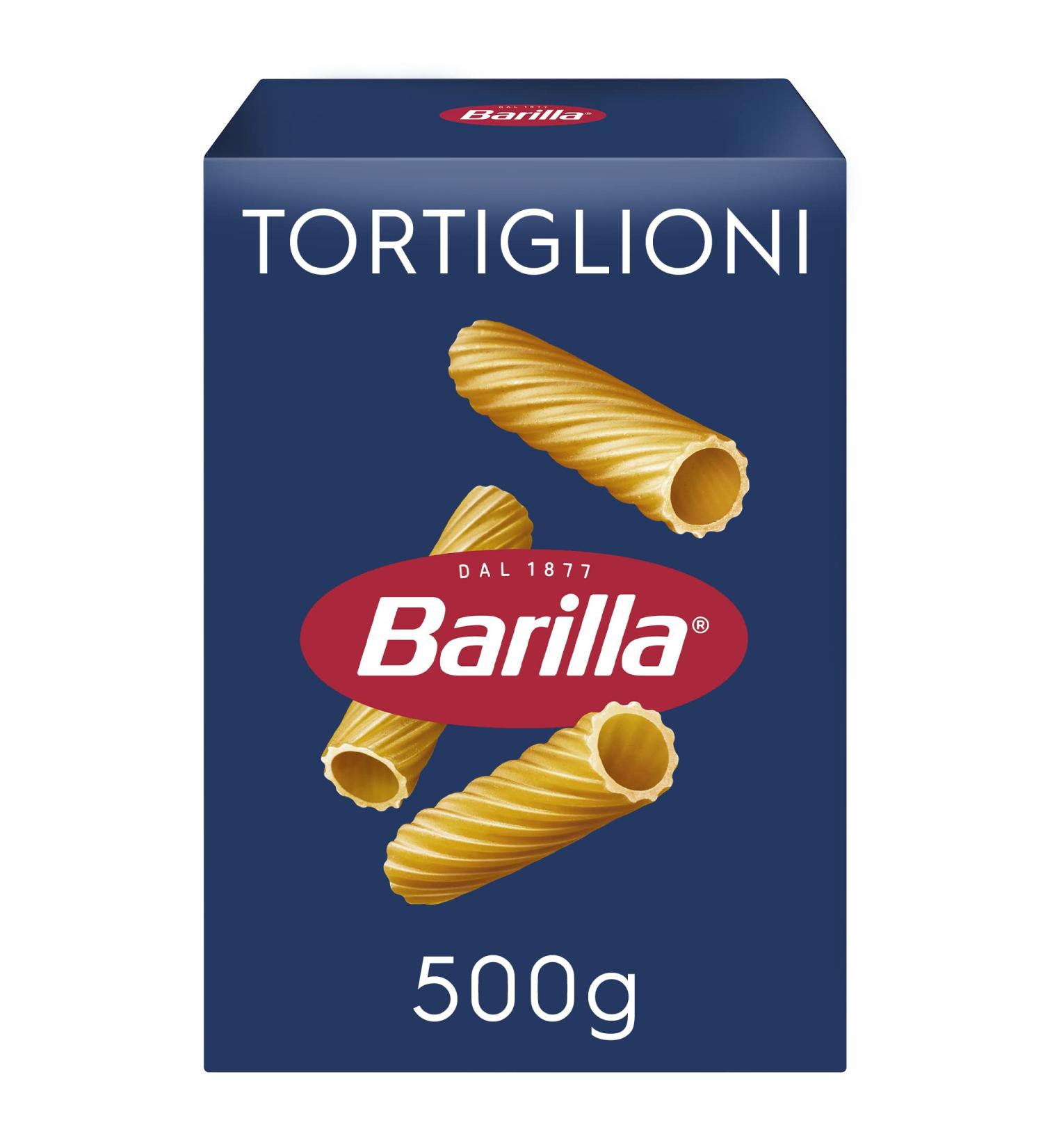 Barilla Tortiglioni Pasta 500 g - Buy Online on GoSupps.com
