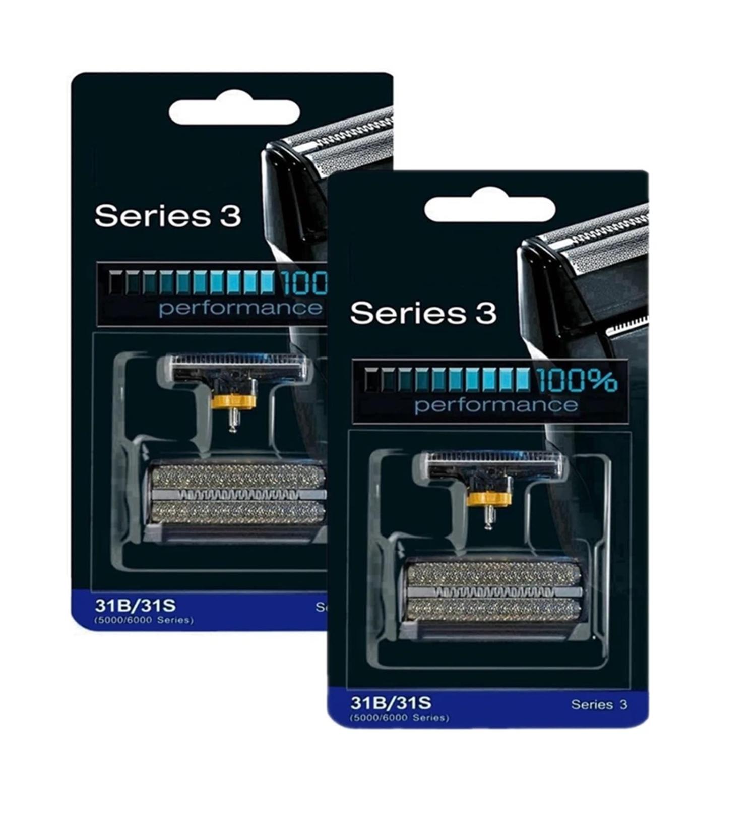 OUYNIEI Compatible with Braun 31B shaver foil and replacement cutting blade for models 5704 5705 5720 5721 5722 5723 5724 5735 5736 5737 5738 5739 5770 577131B 2 - Buy Online on GoSupps.com