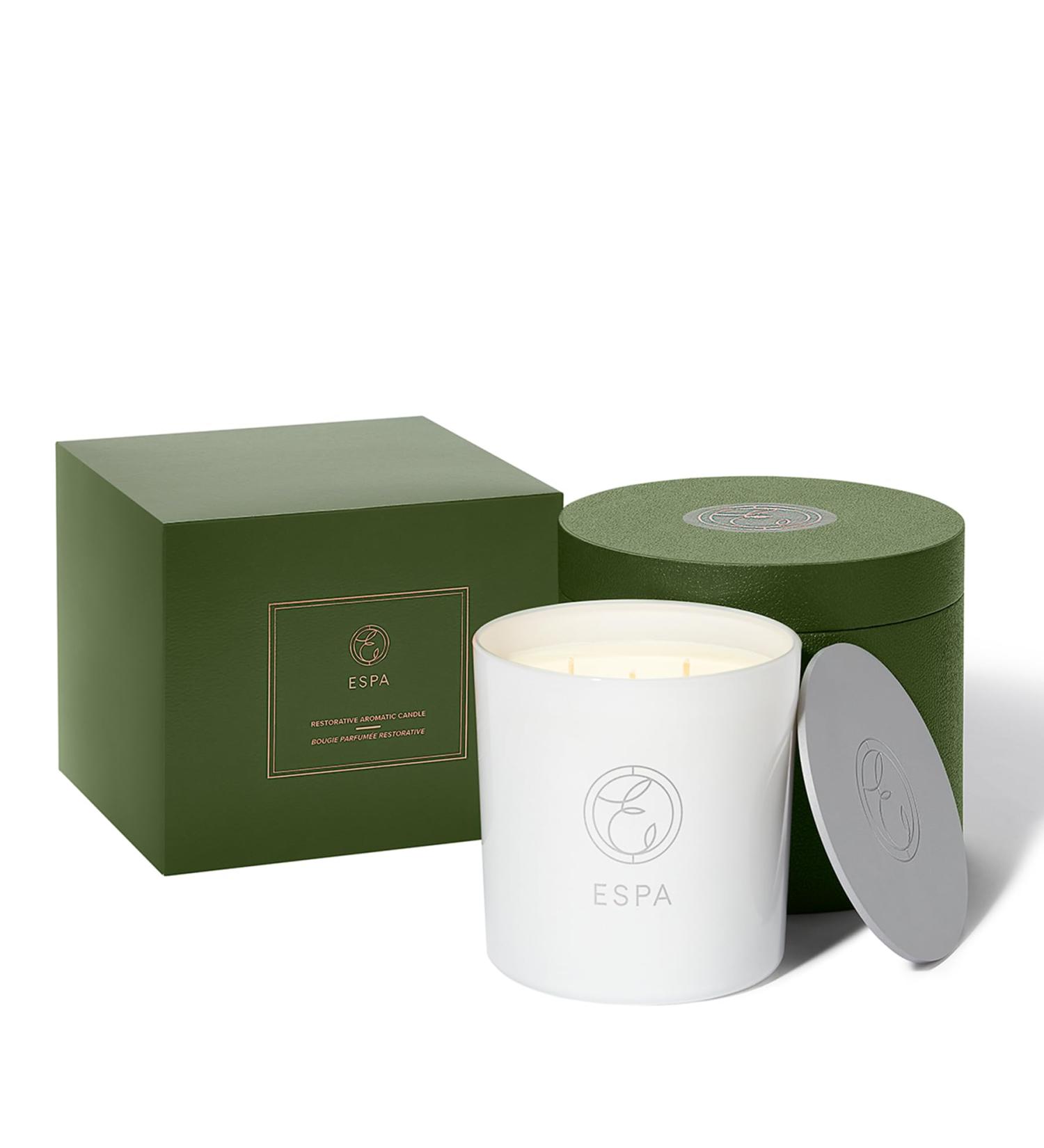 ESPA Restorative Candle 1kg | Lavender Sweet Orange & Palmarosa | International Shipping Available - Buy Online on GoSupps.com