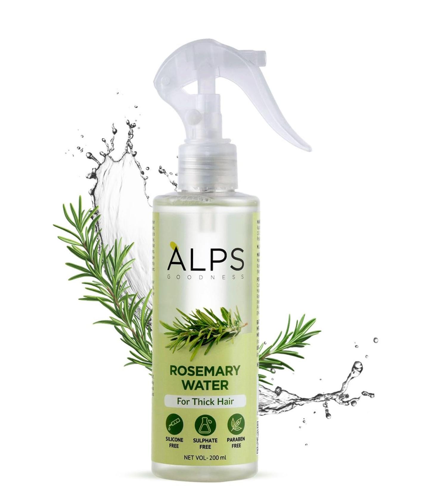 Alps- Good'ness Rosemary Water Hair Spray for Hair Regrowth - 200 ml - Buy Online on GoSupps.com