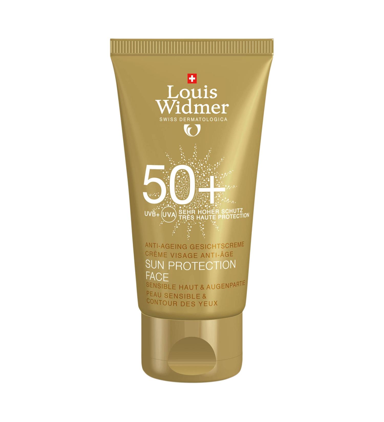 Widmer Sun Protection Face Cream 50+ unscented 50 ml