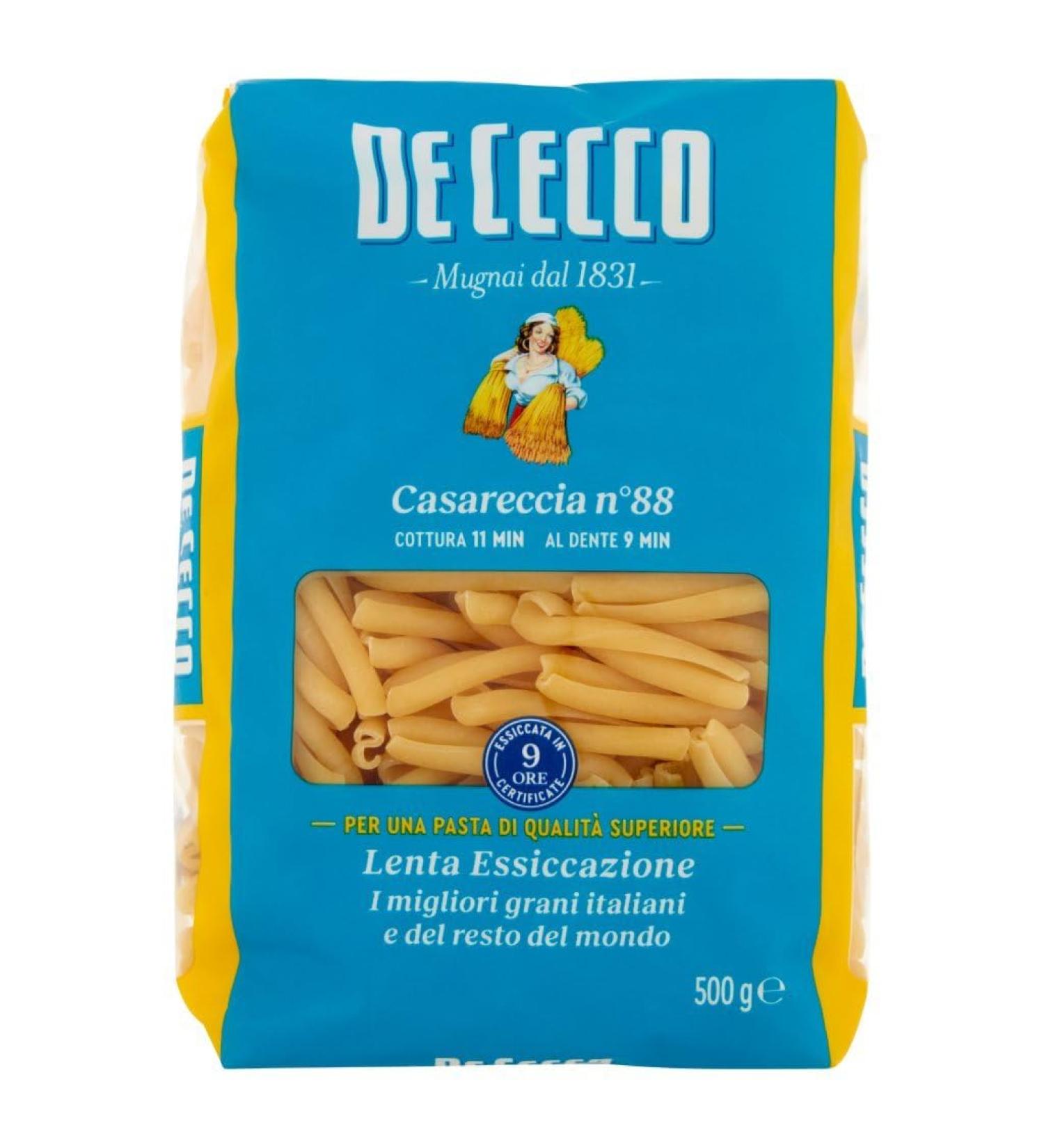 5X De CECCO CASARECCIA (5 Packs of 500 g) 2.5 kg - Buy Online on GoSupps.com