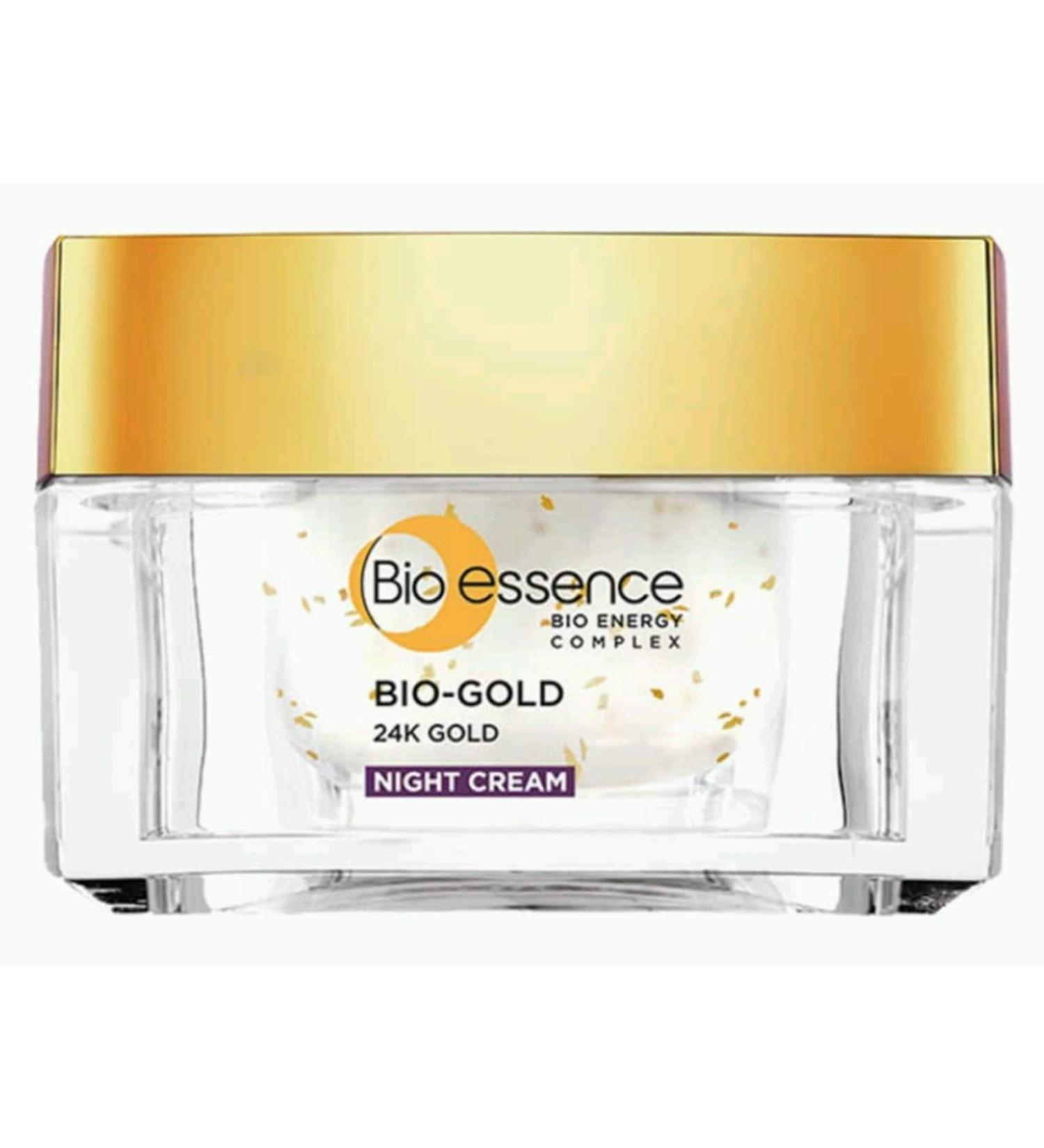 Bio-Essence 24K Gold Bio-Gold Night Cream 40g Ship by DHL.