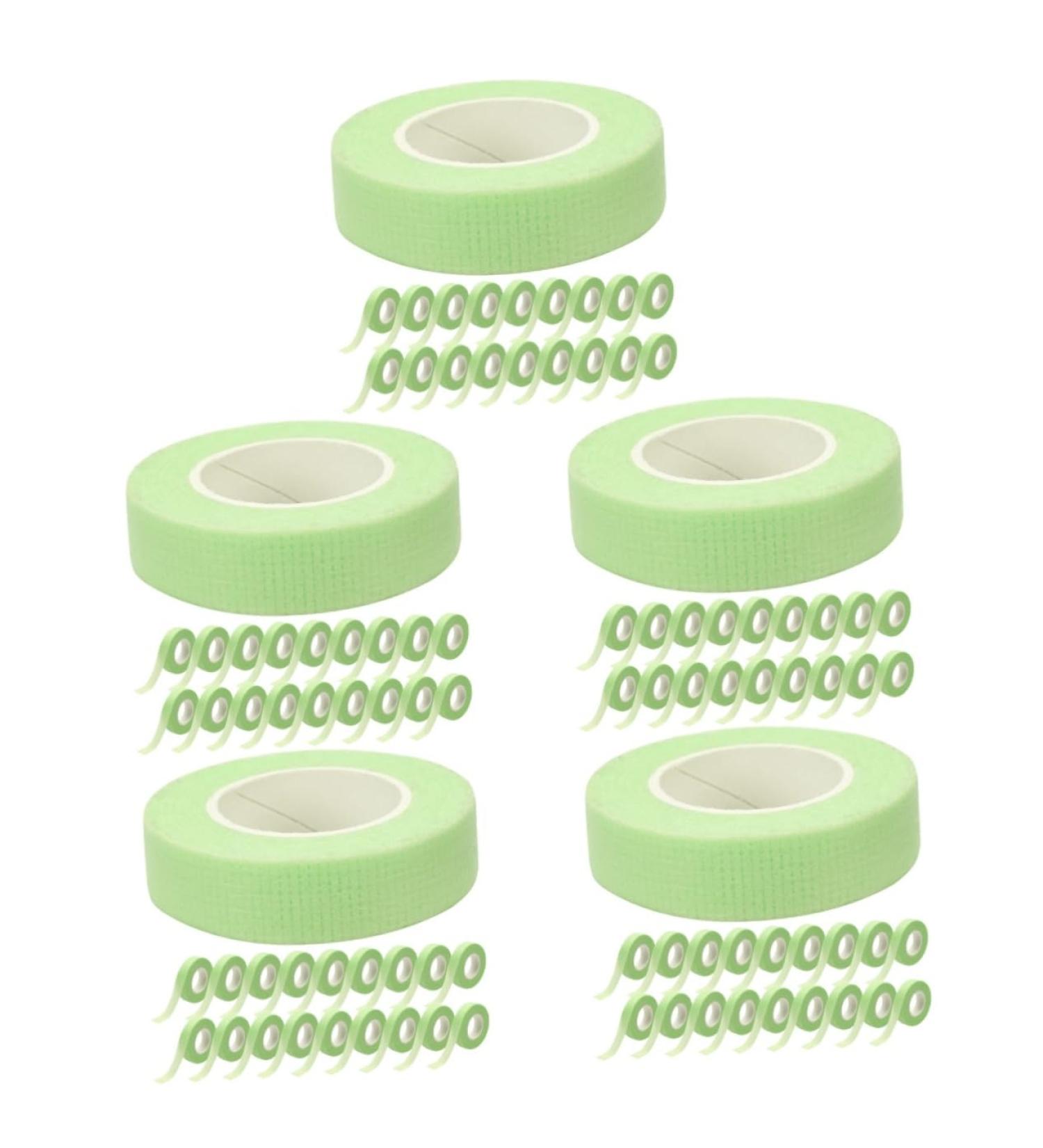 Angoily 100 Rolls Eyelash Tape for Lash Extensions Eye Pads Lash Extensions Eye Lift Tape Pearl Clip Lash Extension Tape Lash Extensions Supplies Eye Shadow Breathable Non-woven Fabric - Buy Online on GoSupps.com