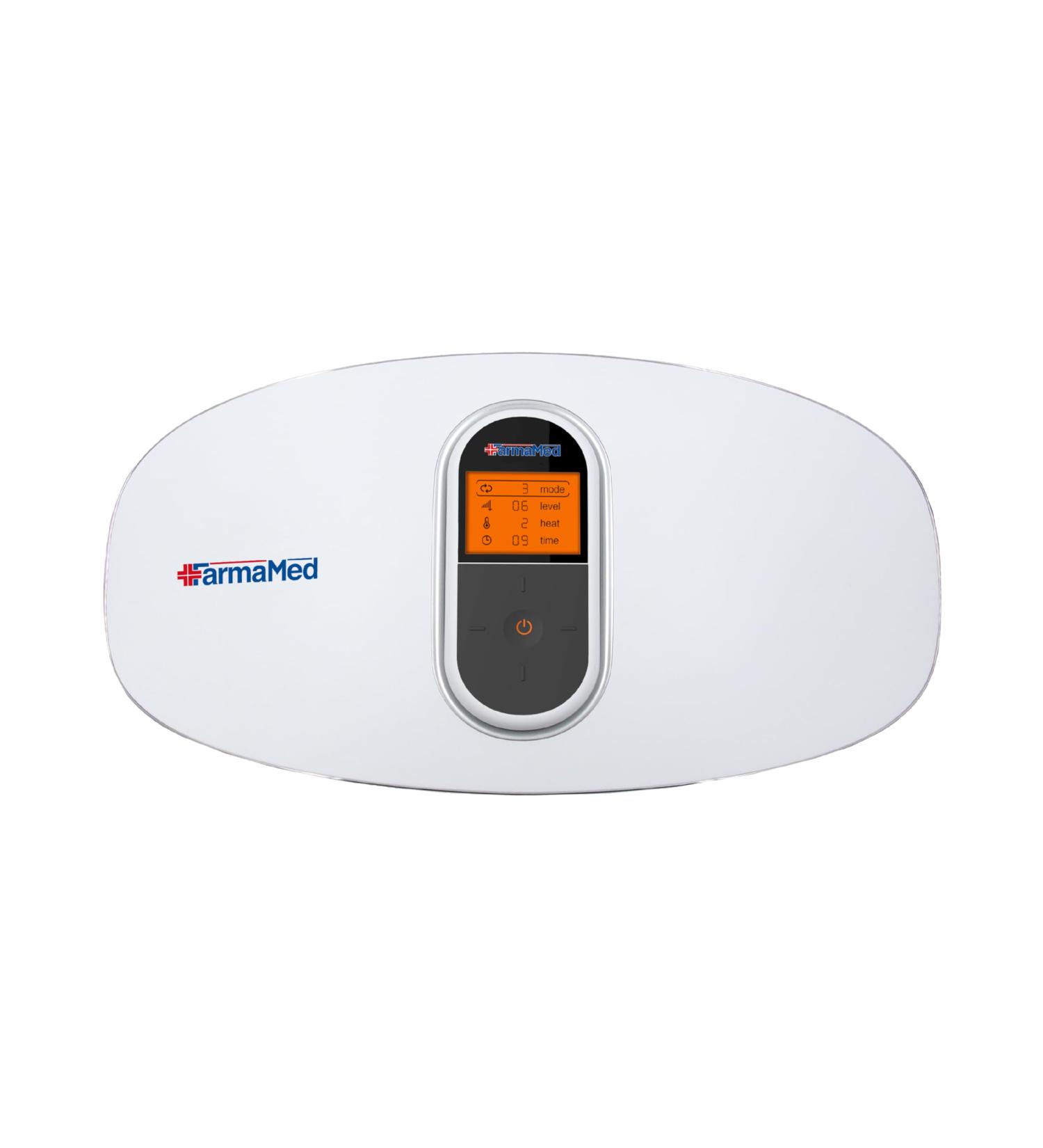 Farmamed Abdominal & Lumbar Massage Device | 4 Modes 16 Intensities Heating | International Shipping - Buy Online on GoSupps.com