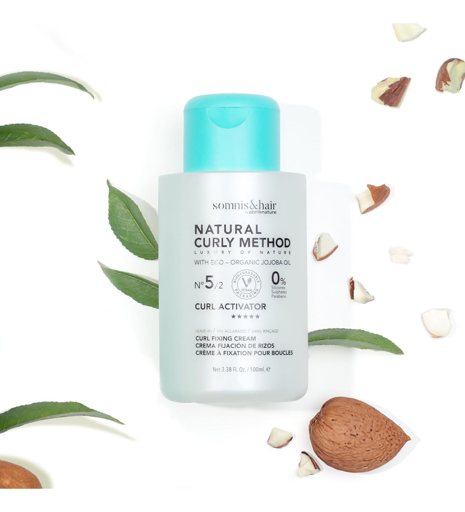 somnis&hair somnis&hair - Curl Defining Cream - Curly Method - Defines and Maintains Perfect Curls - Sulfate Paraben and Silicone Free - Vegan - 100 ml