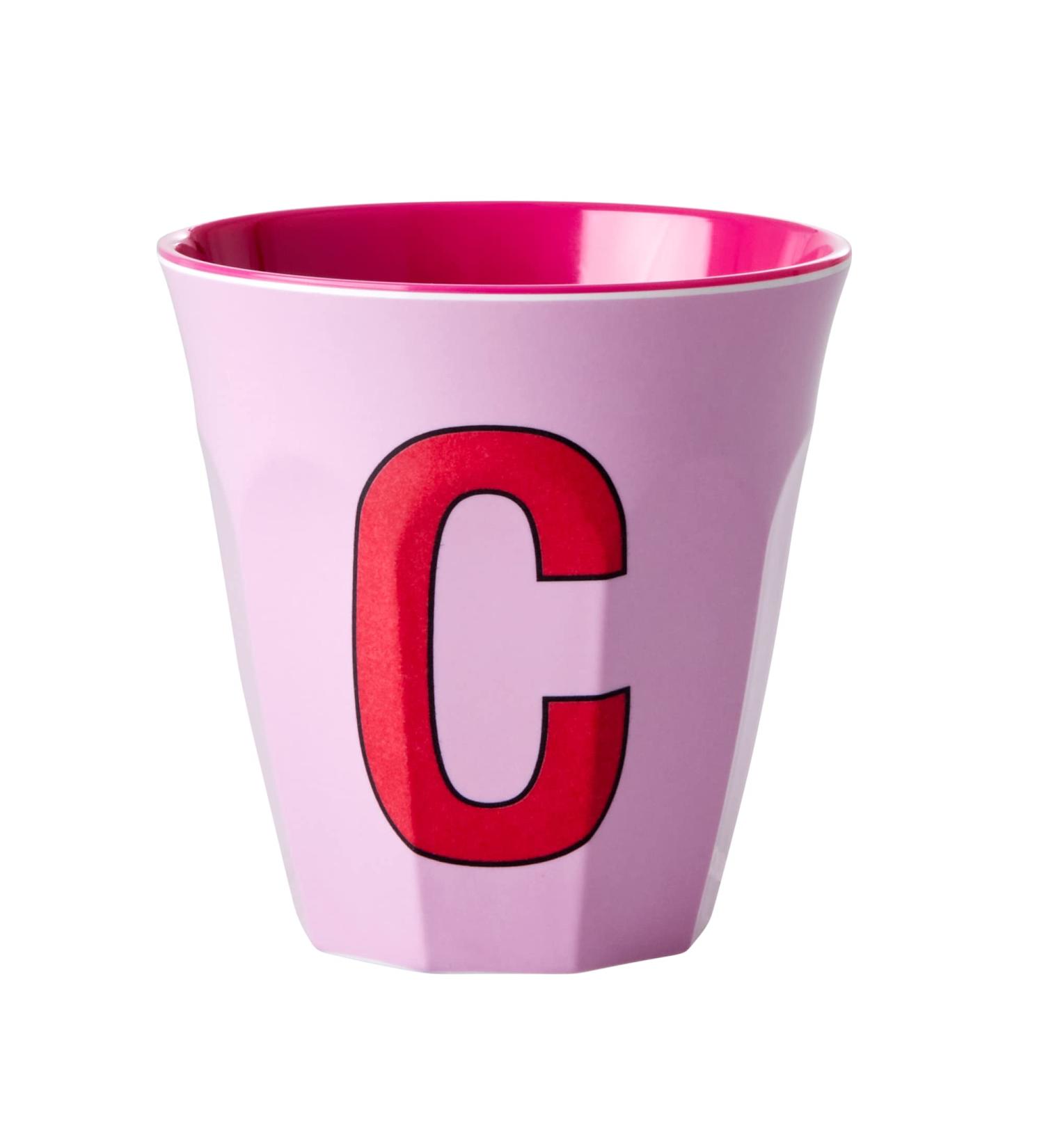 Medium melamine mug - pink
