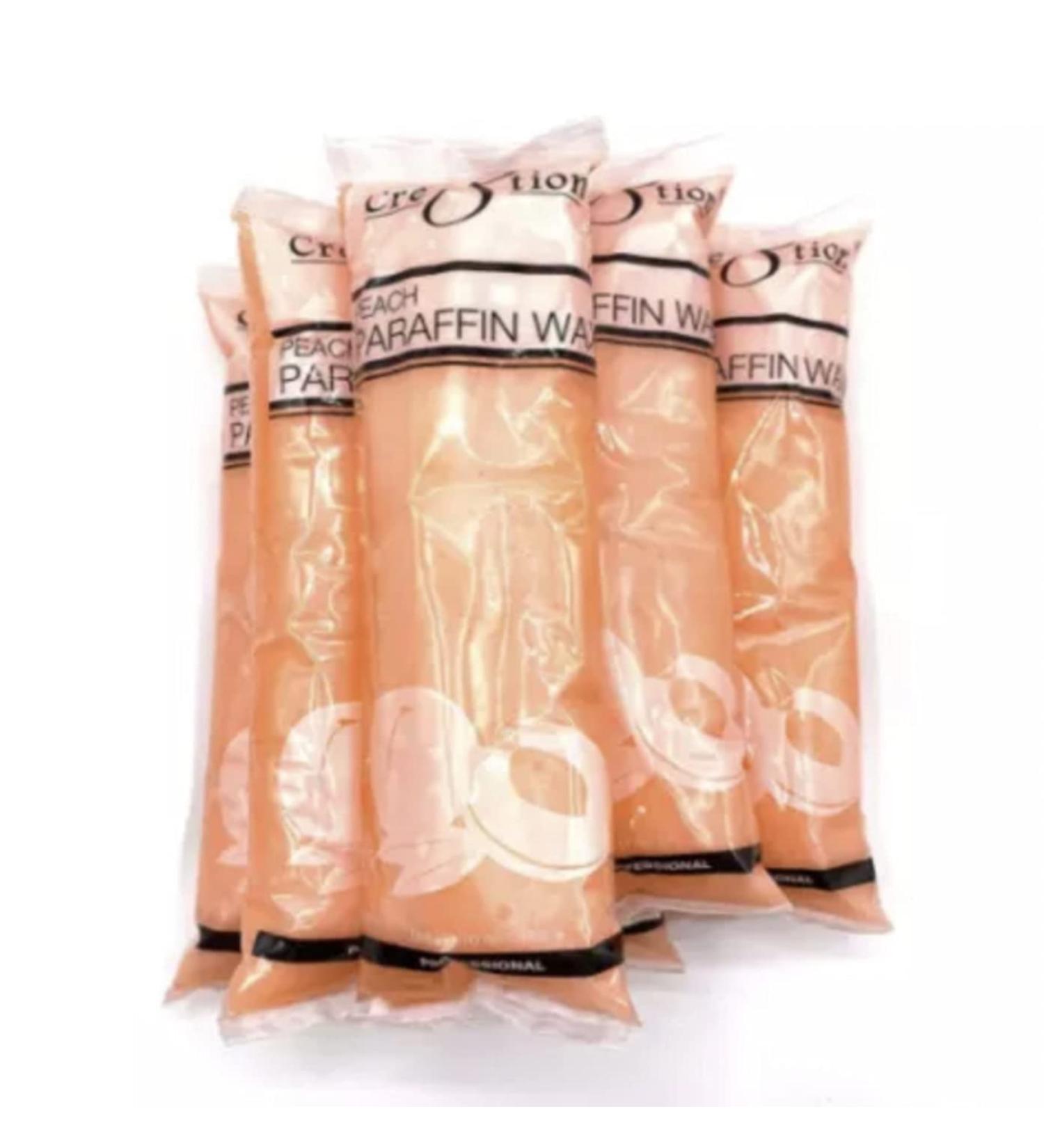 Creation Peach Paraffin Wax Refills - 6 lbs Bulk Block for Paraffin Wax Machine, Hand and Feet Therapy - Relieve Arthritis Pain, Hydrate Skin - Buy Online on GoSupps.com