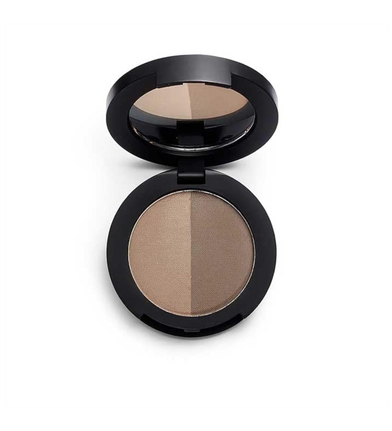 Makeup Revolution - Duo Brow Powder - Ash Brown Bi-color - Buy Online on GoSupps.com