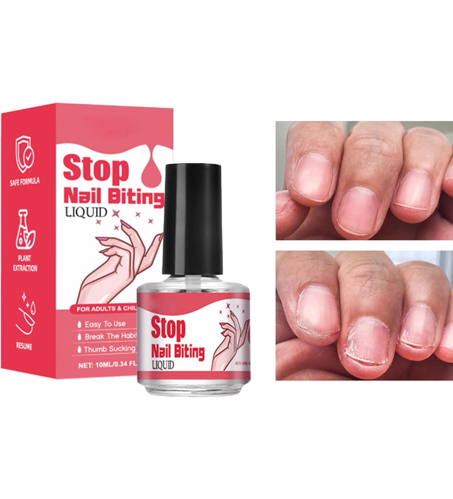 Thumb sucker product - Light deterrent lacquer non-toxic solution | 10ml quick-drying mixture with invisible finish adult nail polish or habitual treatment - Buy Online on GoSupps.com