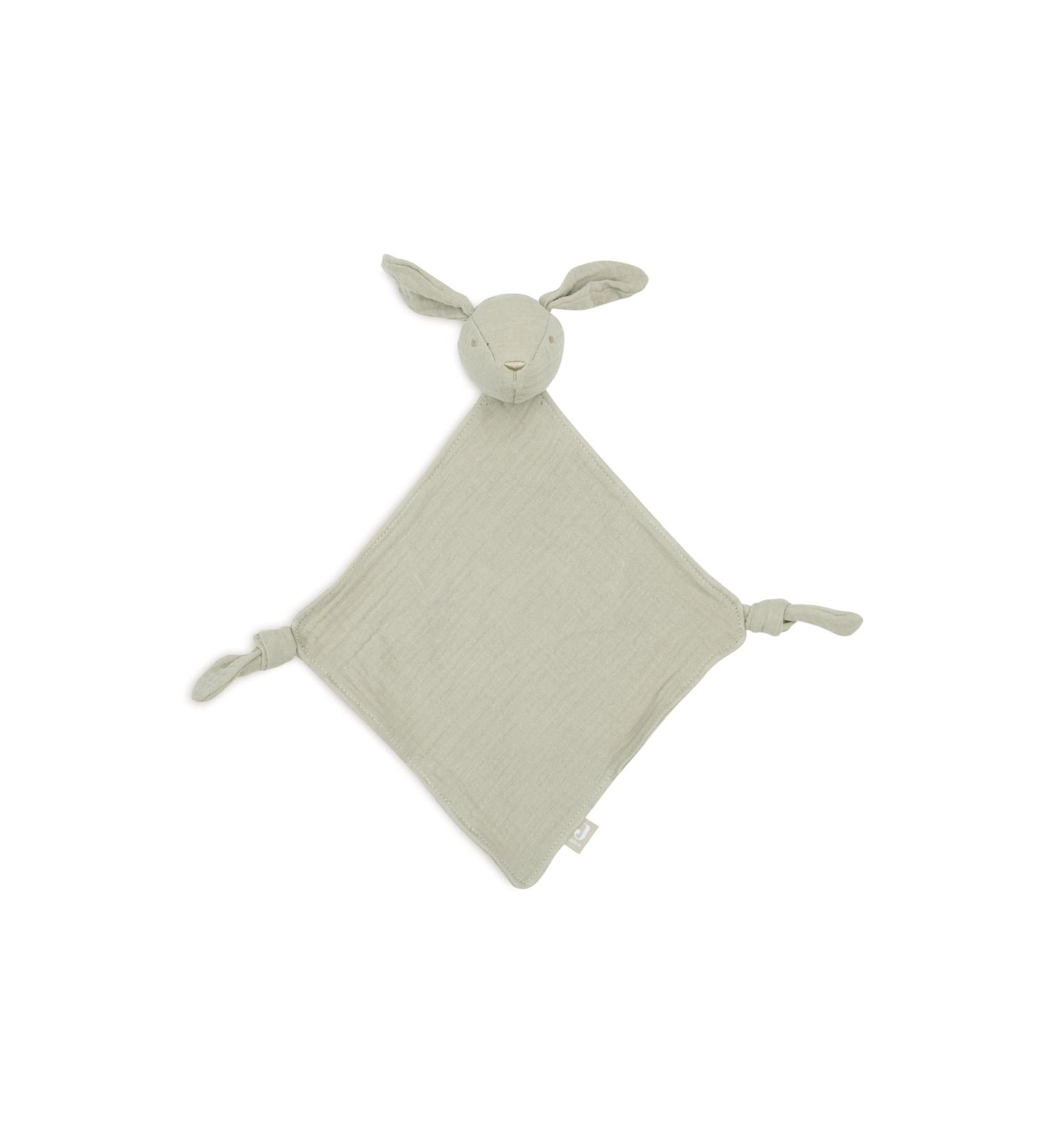 Jollein Cuddling Baby Bunny Ears Sniffer Towel - Olive Green Pacifiers - 100% Cotton & Oeko-Tex Certified - Buy Online on GoSupps.com