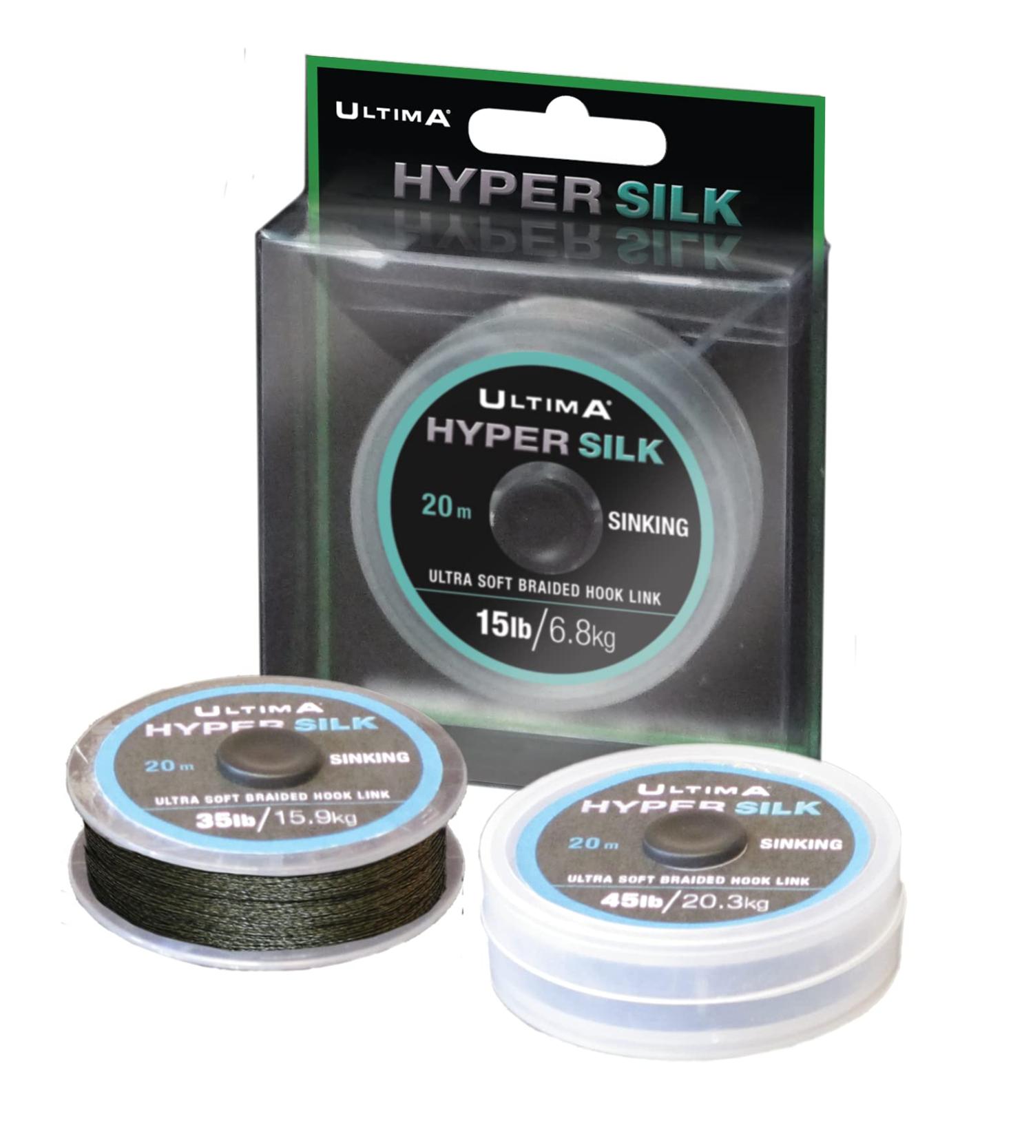 Ultima Unisex-Adult Hypersilk Carp Hook Length Camo 25 pounds