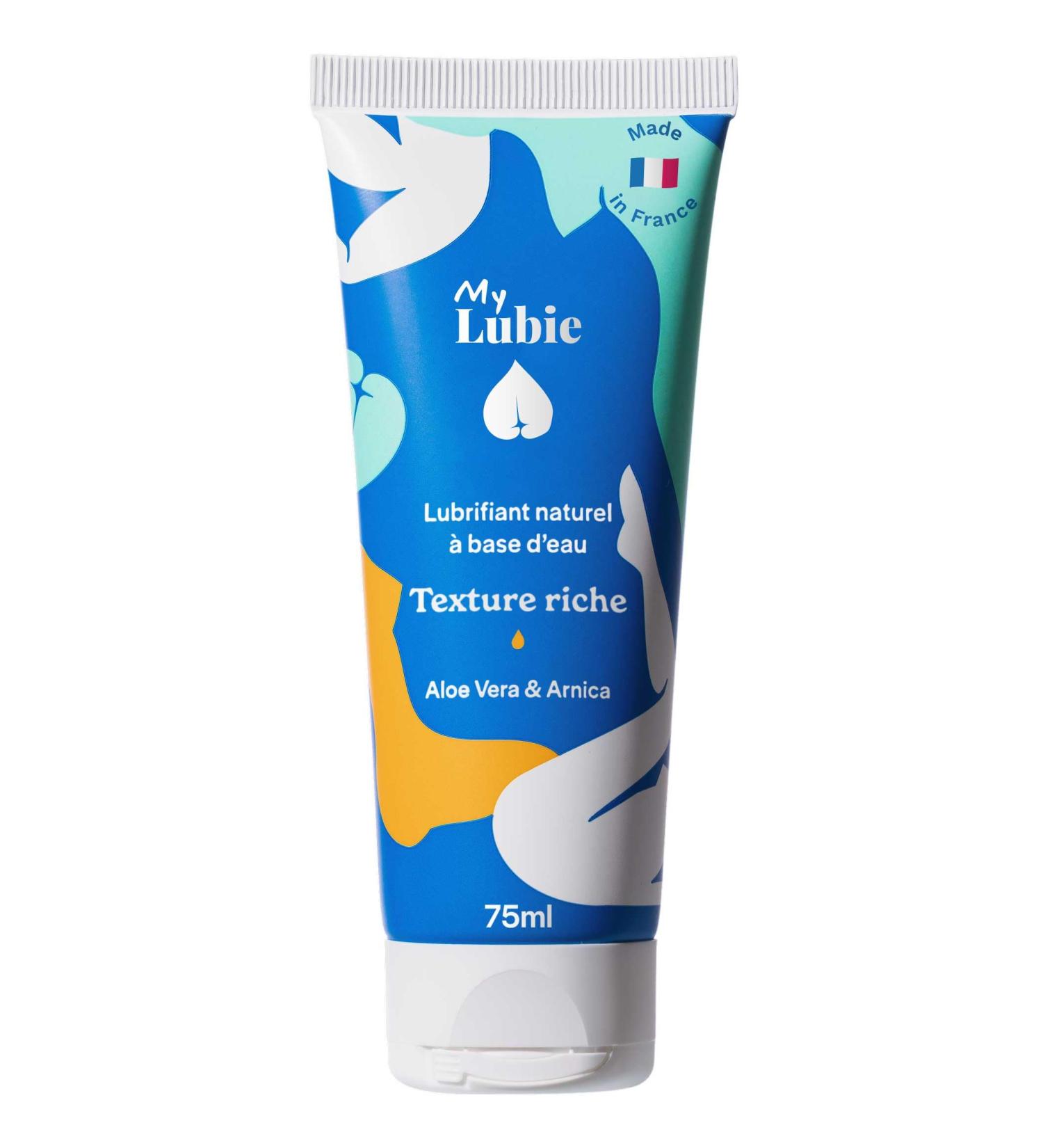  My Lubie MY LUBIE - Natural Water-Based Lubricant Rich with Aloe Vera & Arnica | 75 ml | Vegan Lubricant - Long-Lasting Comfort - Made - Buy Online on GoSupps.com