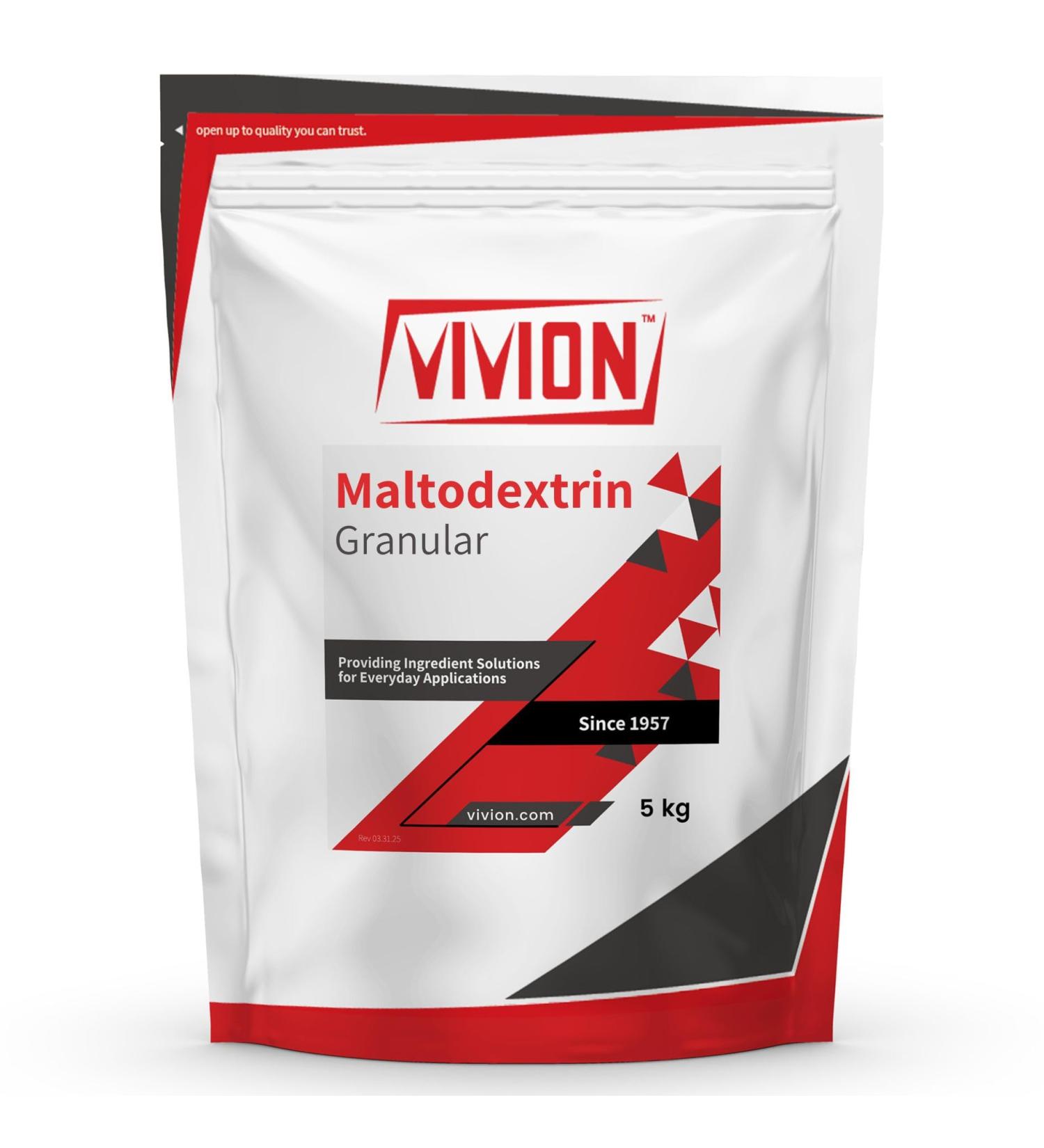 Maltodextrin Powder - 5 kg (11 lb) - Non-GMO Food Safe Starch Bulking Agent for Dry Mixes - Carrier Thickener & Fat Substitute - Gran 10 DE 11 Pound (Pack of 1) - Buy Online on GoSupps.com