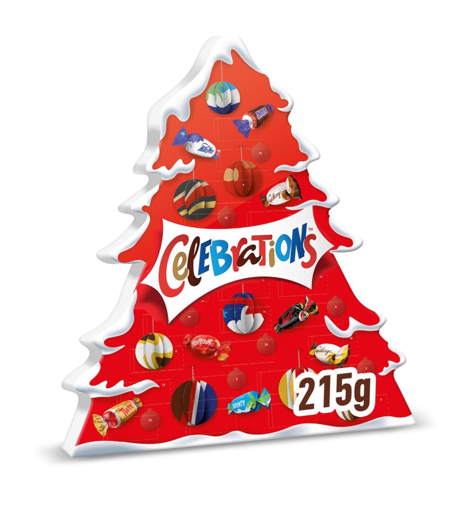 CELEBRATIONS - Assortment of chocolates - Advent calendar 215 g - Buy Online on GoSupps.com