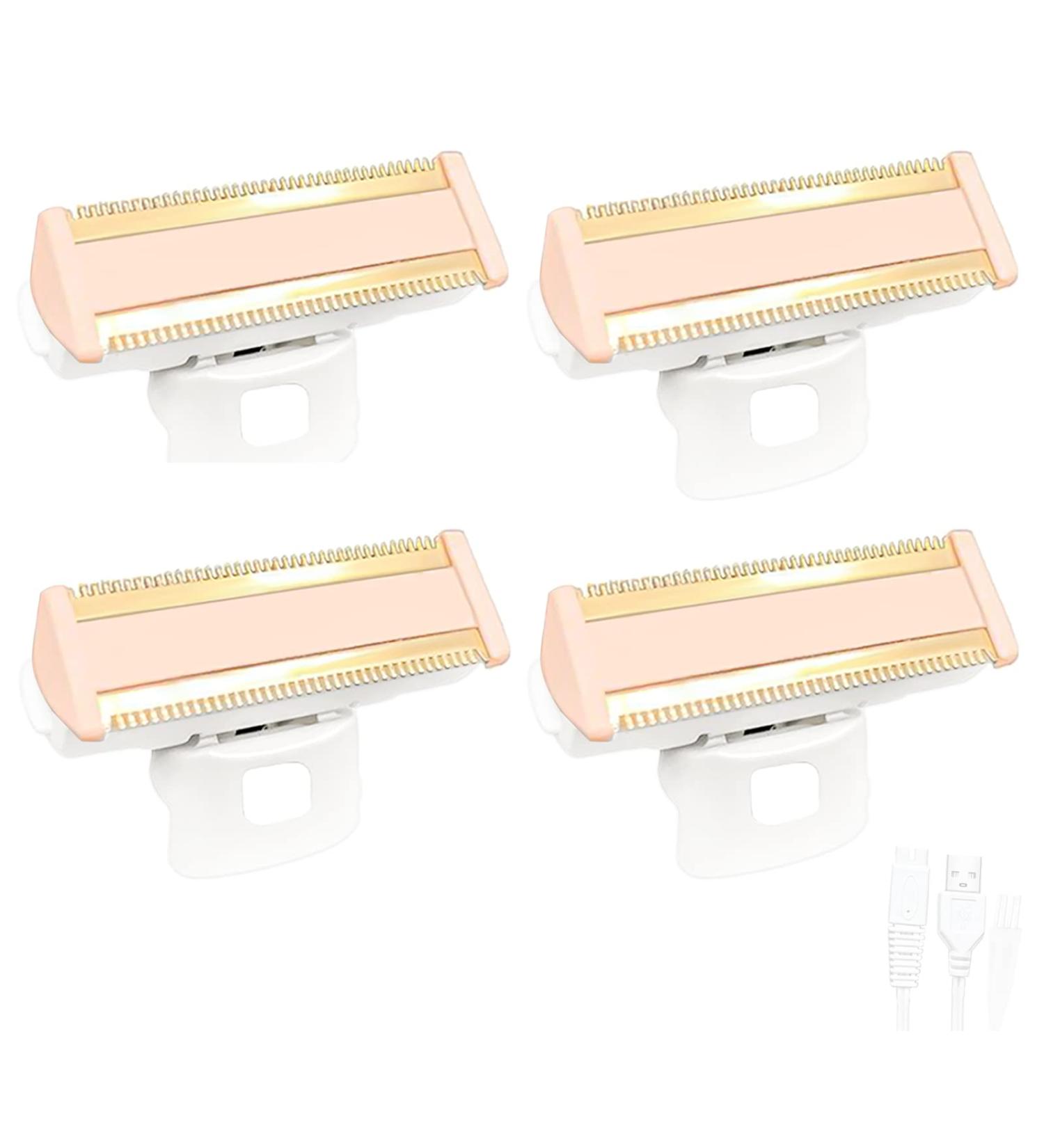 Replacement Heads for Flawless Body Hair Remover - Set of 4 Replacement Heads - Buy Online on GoSupps.com