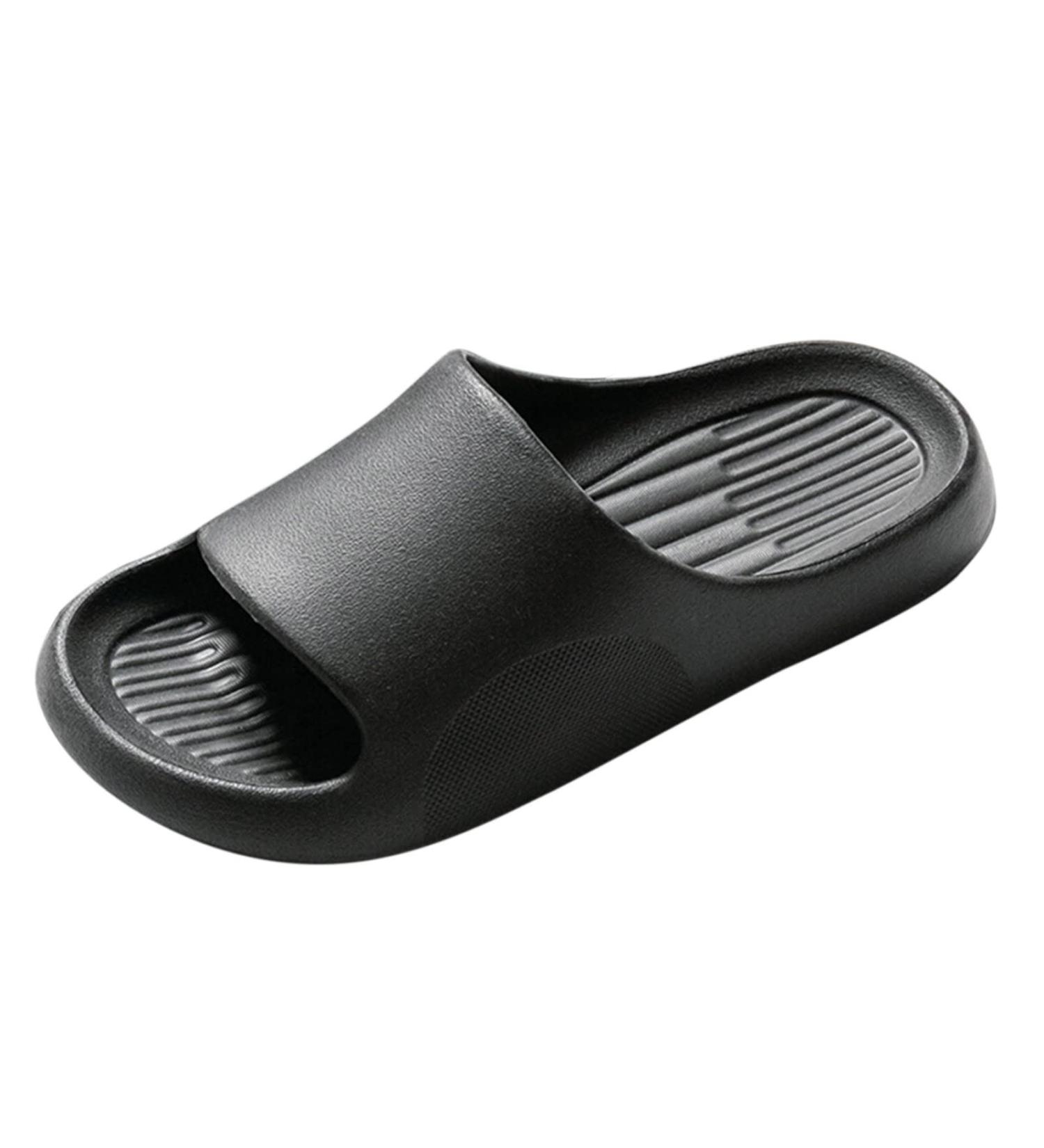 Waldl ufer Women's & Men's Slippers Sandals Anti-Slip Indoor/Outdoor Shoes EVA Material Size 39/40 Black - Perfect for Comfort at Home & Beyond - Buy Online on GoSupps.com