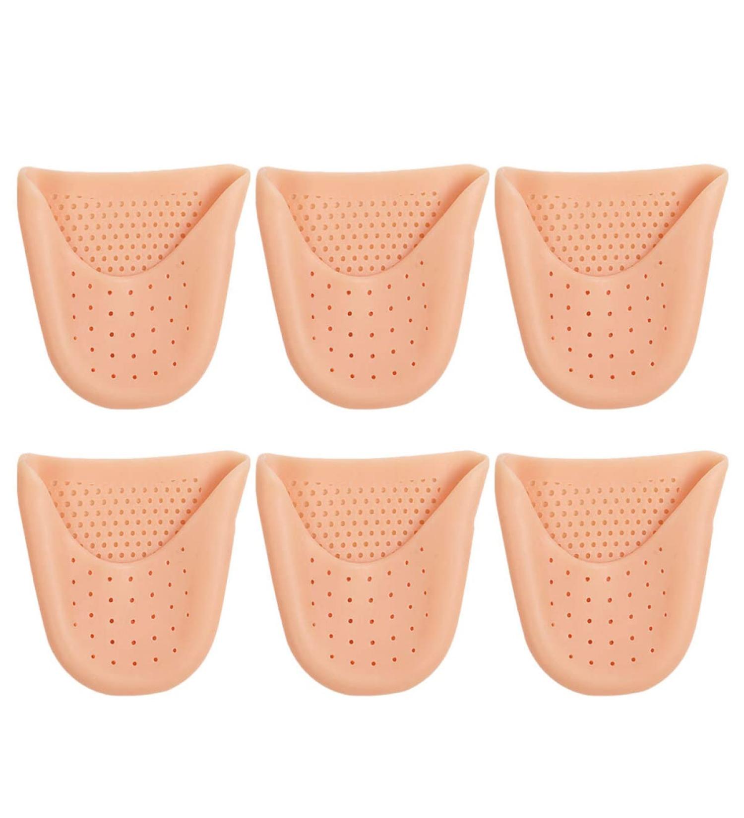 Beaupretty 3 Pairs Pouches Pointe Heel Protector Topper Inserts Protection for Forefoot Guards Silicone Dance Covers Cushion Women Gel Comfortable Ball Shoes Sleeve Filler Point Breathable As Shown 10x9cm - Buy Online on GoSupps.com