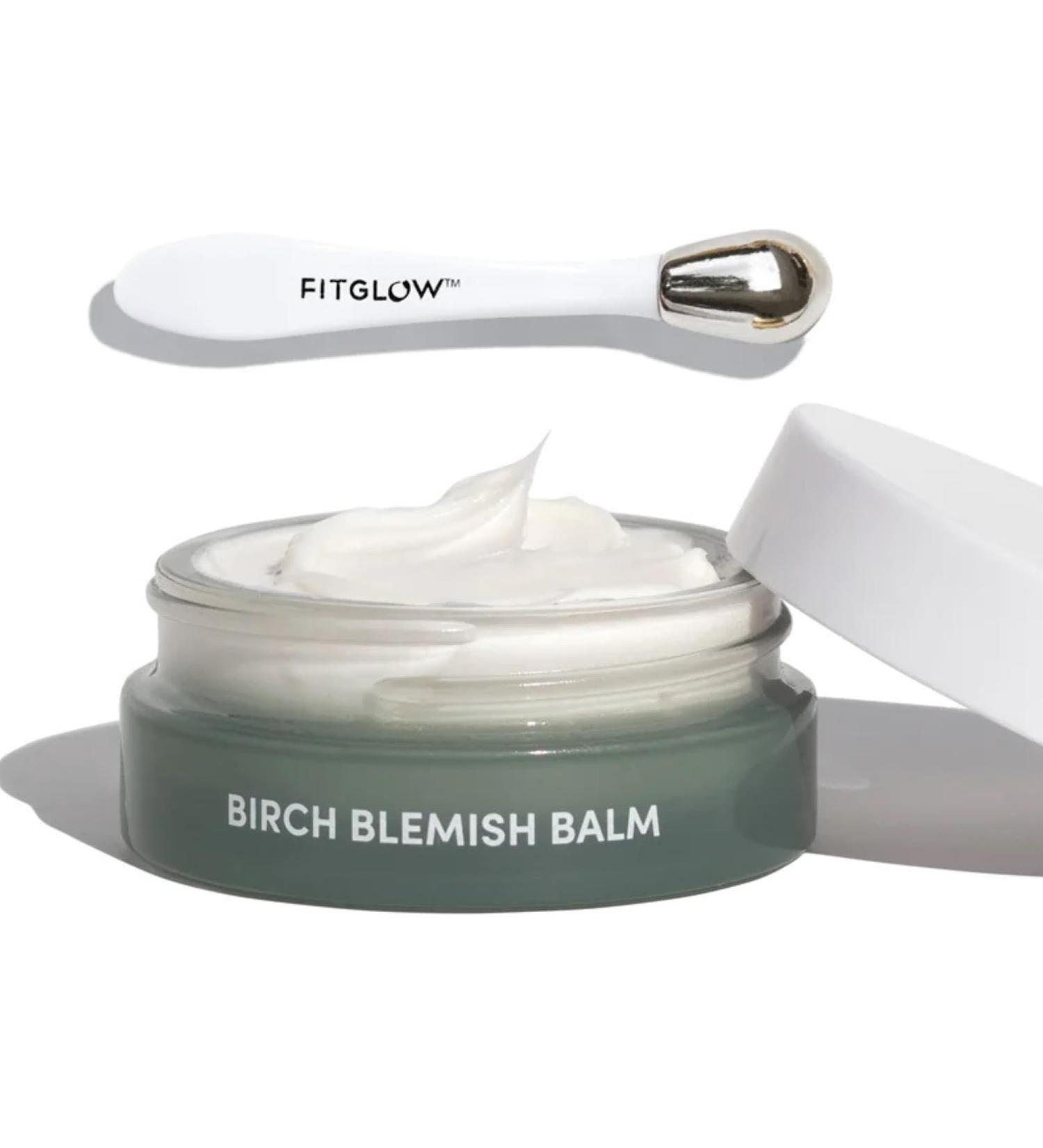 FITGLOW Beauty Natural Birch Blemish Balm | Vegan Clean Beauty | Woman-Owned | 0.5 oz (15 ml) - International Shipping Available - Buy Online on GoSupps.com