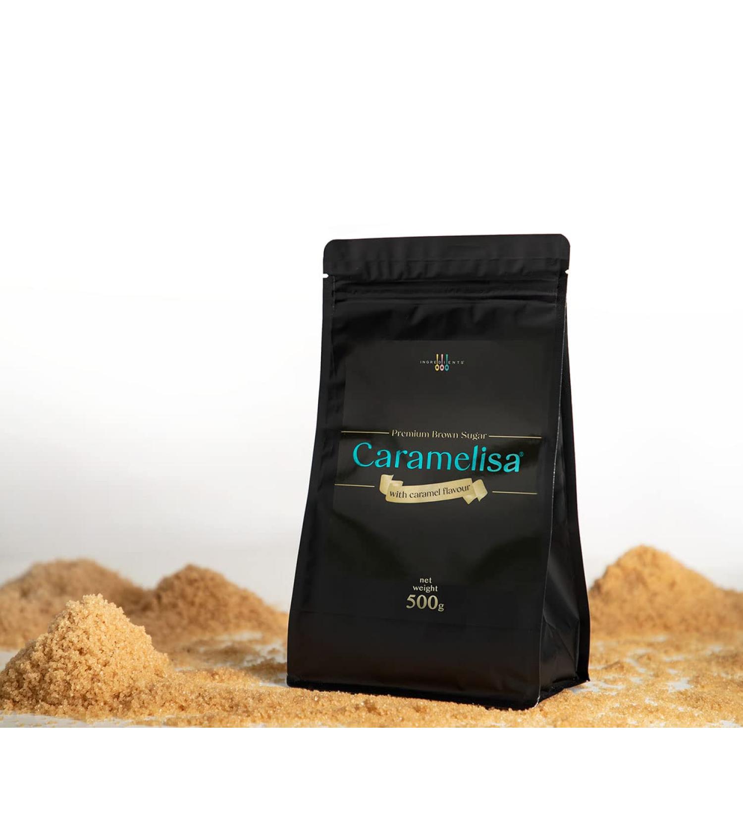 Caramelisa | Premium Brown Sugar with Rich Natural Caramel Flavour | 500g - Buy Online on GoSupps.com