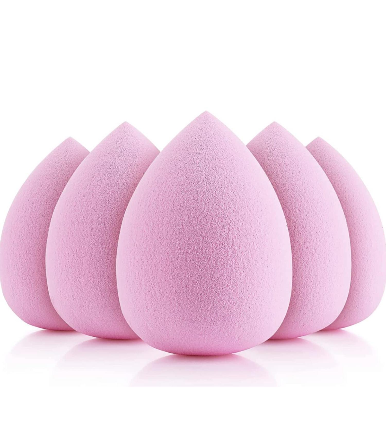 Latex-Free Makeup Sponge Set | 6 High-Definition Blenders for Powder Cream & Liquid - Super Soft & Bouncy | International Shipping Available - Buy Online on GoSupps.com