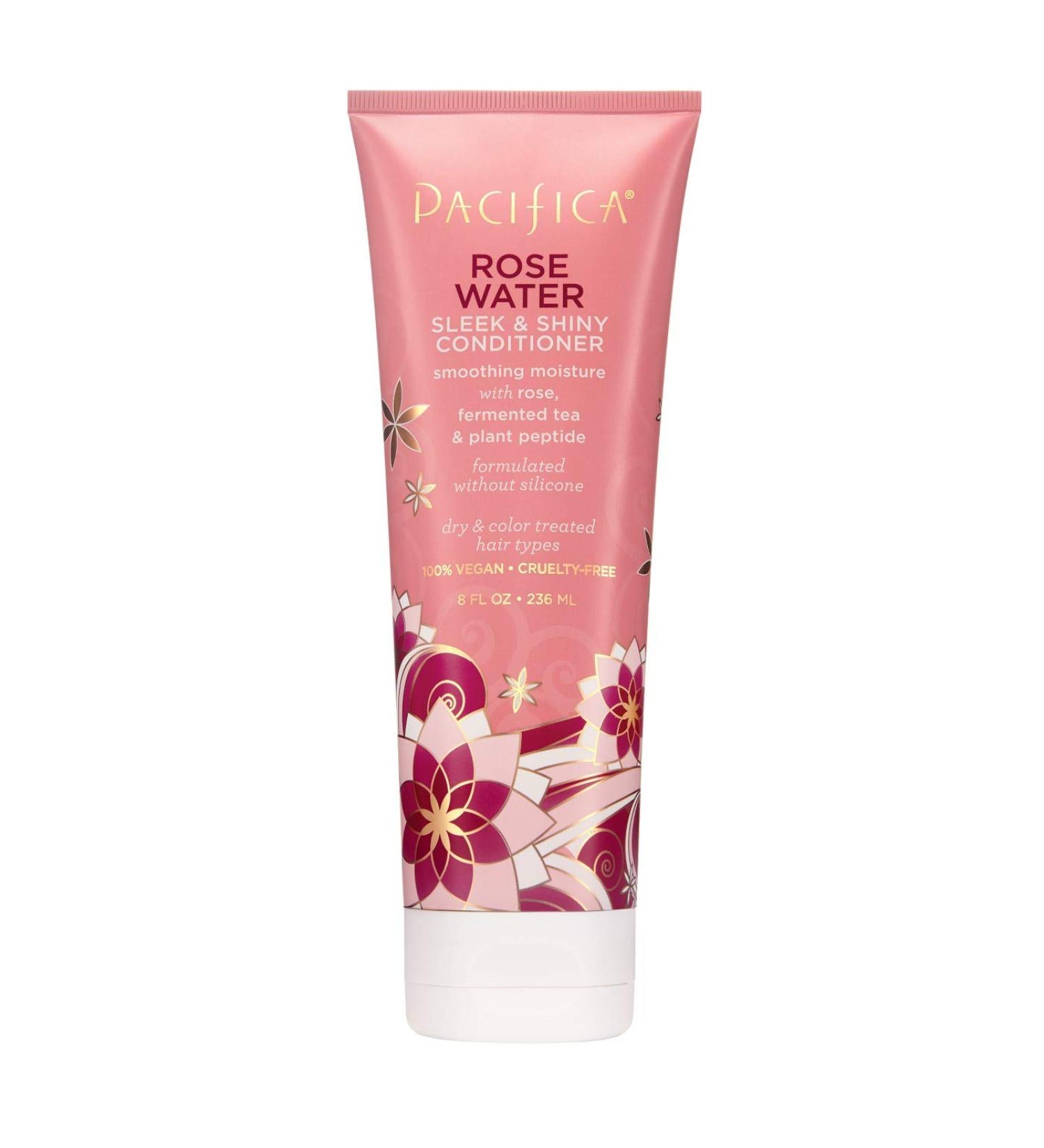 Pacifica Rose Water Sleek & Shiny Conditioner 8 fl oz (236 ml)